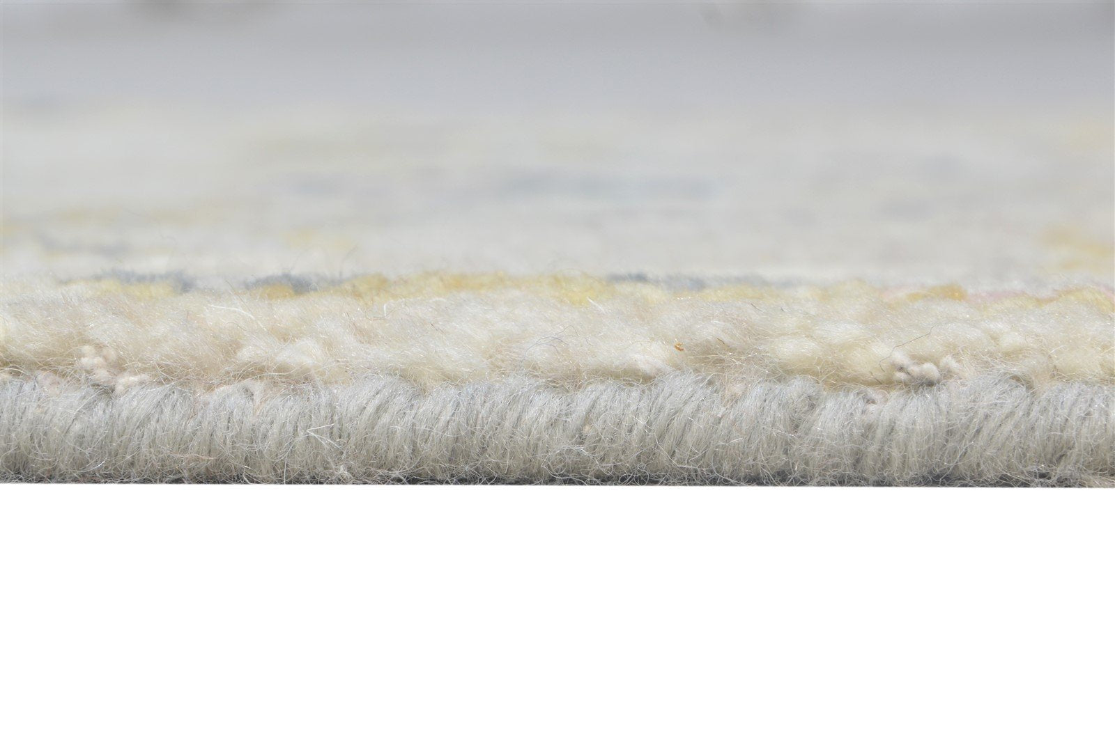 Grey Wool Rug 2' X 3' Persian Hand Knotted Oushak Oriental Small Carpet 7865015763093