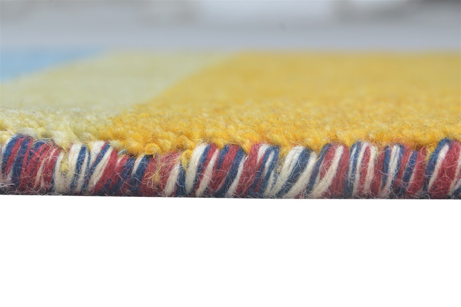 Grey Wool Rug 2' X 3' Southwestern Hand Knotted American Tribal Small Carpet 7865062752405