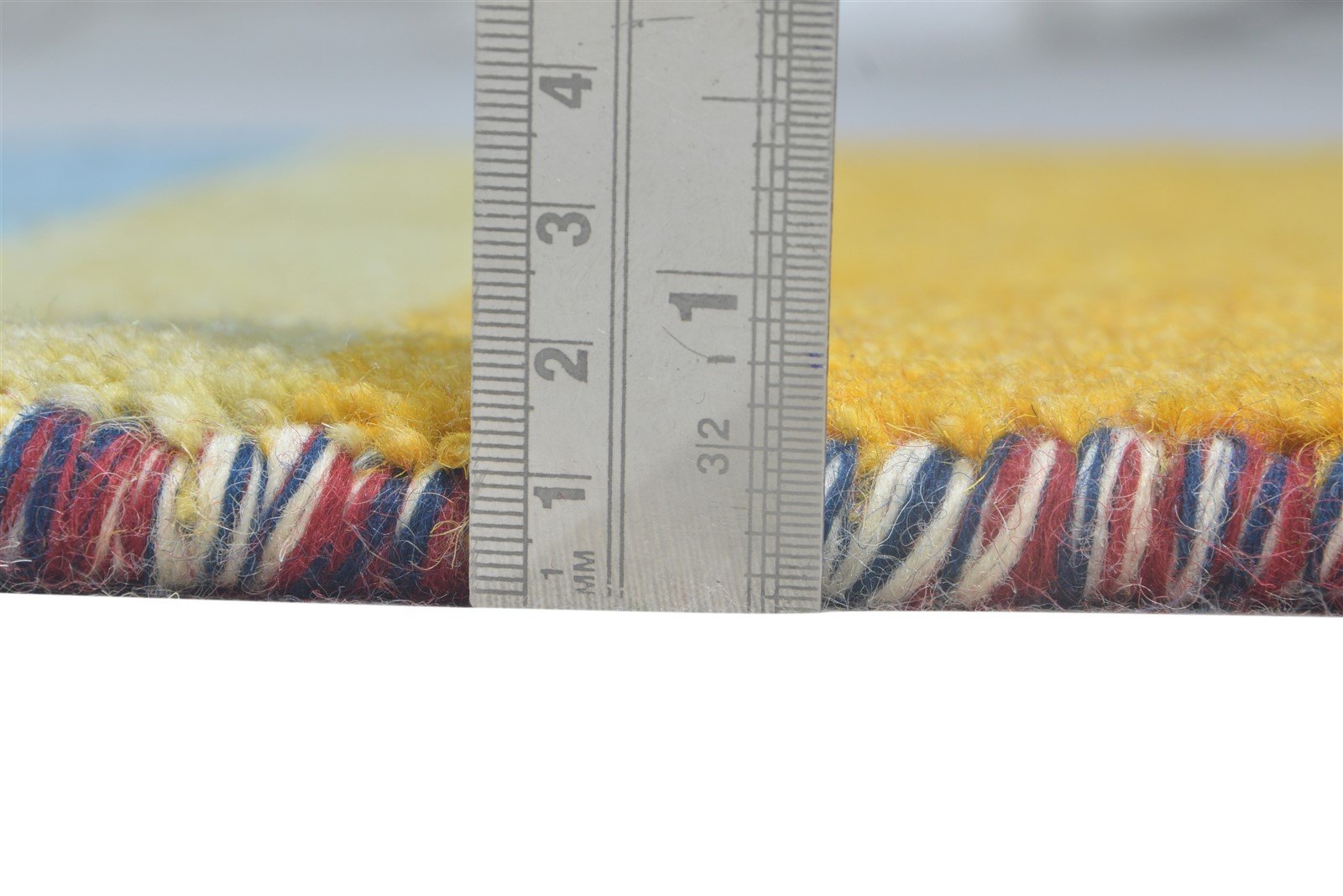 Grey Wool Rug 2' X 3' Southwestern Hand Knotted American Tribal Small Carpet 7865062752405