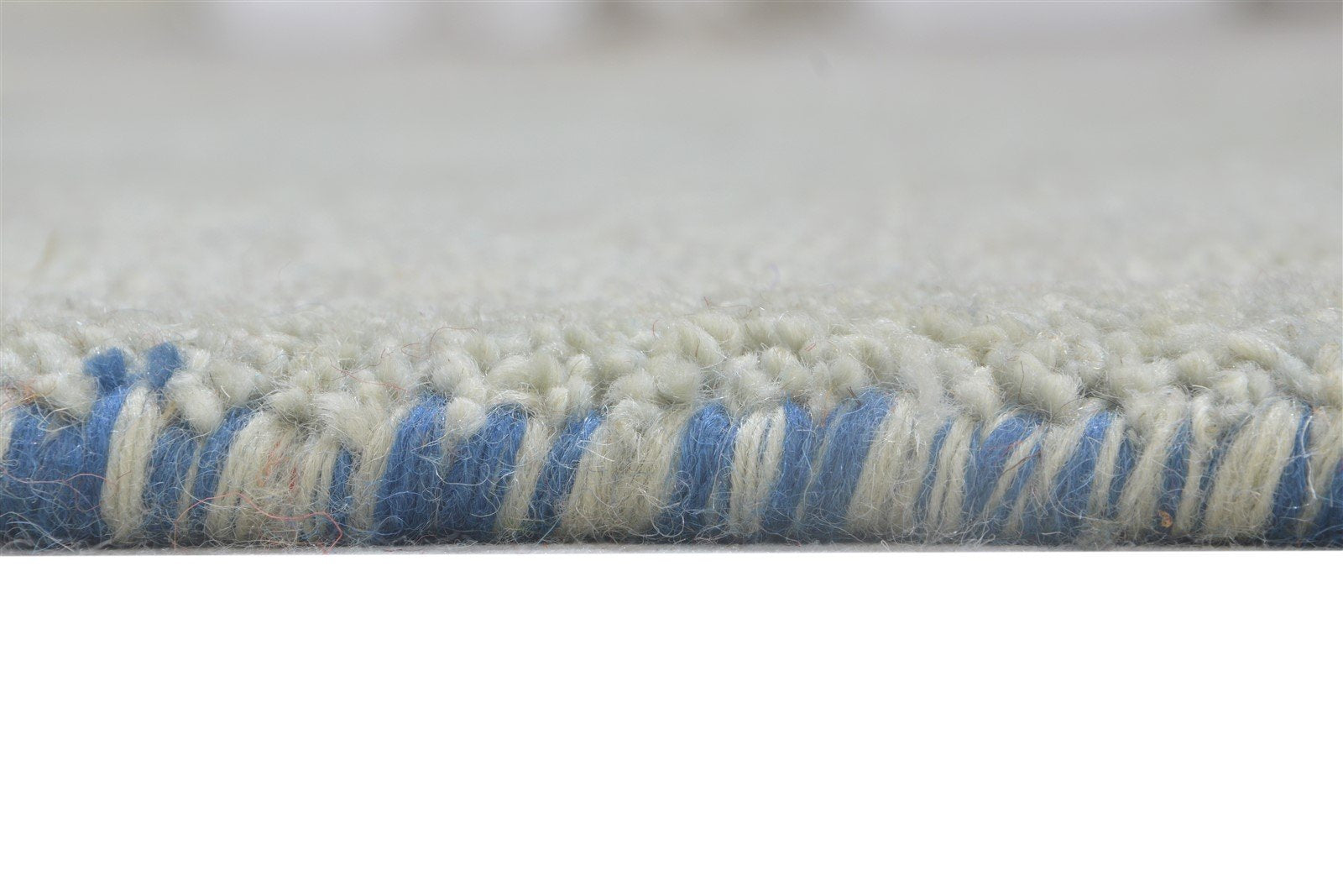 Grey Wool Rug 3' X 5' Persian Hand Knotted Gabbeh Tribal Small Carpet 7864317739157