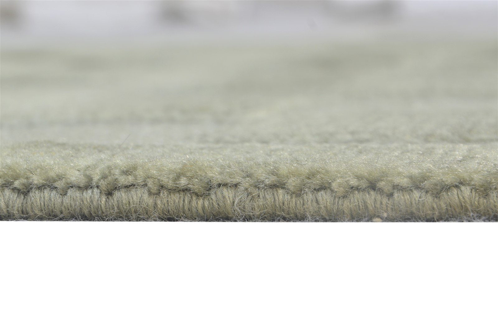 Grey Wool Rug 4' X 6' Modern Hand Knotted Scandinavian Nordic Room Size Carpet 7865109971093