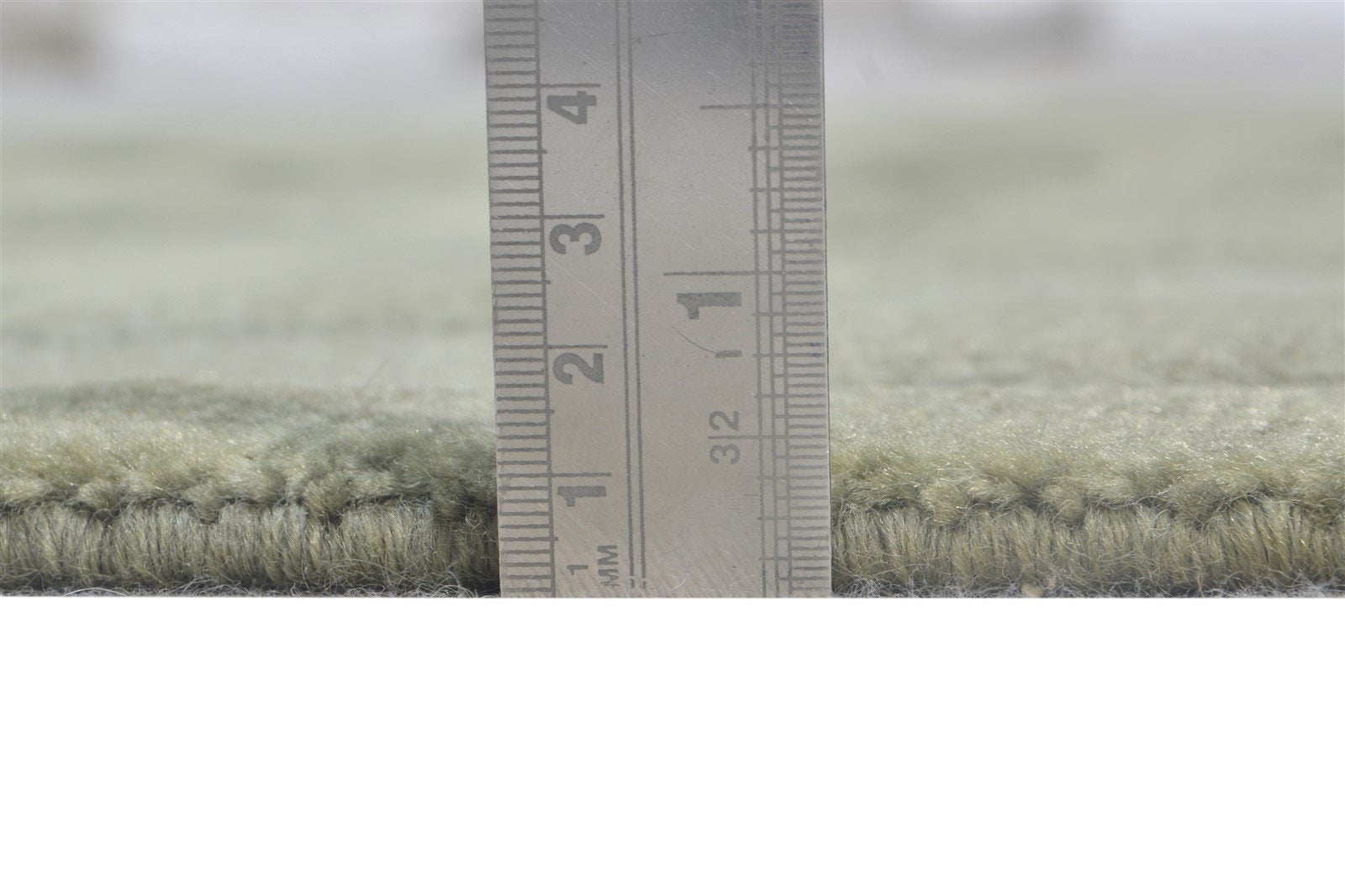 Grey Wool Rug 4' X 6' Modern Hand Knotted Scandinavian Nordic Room Size Carpet 7865109971093
