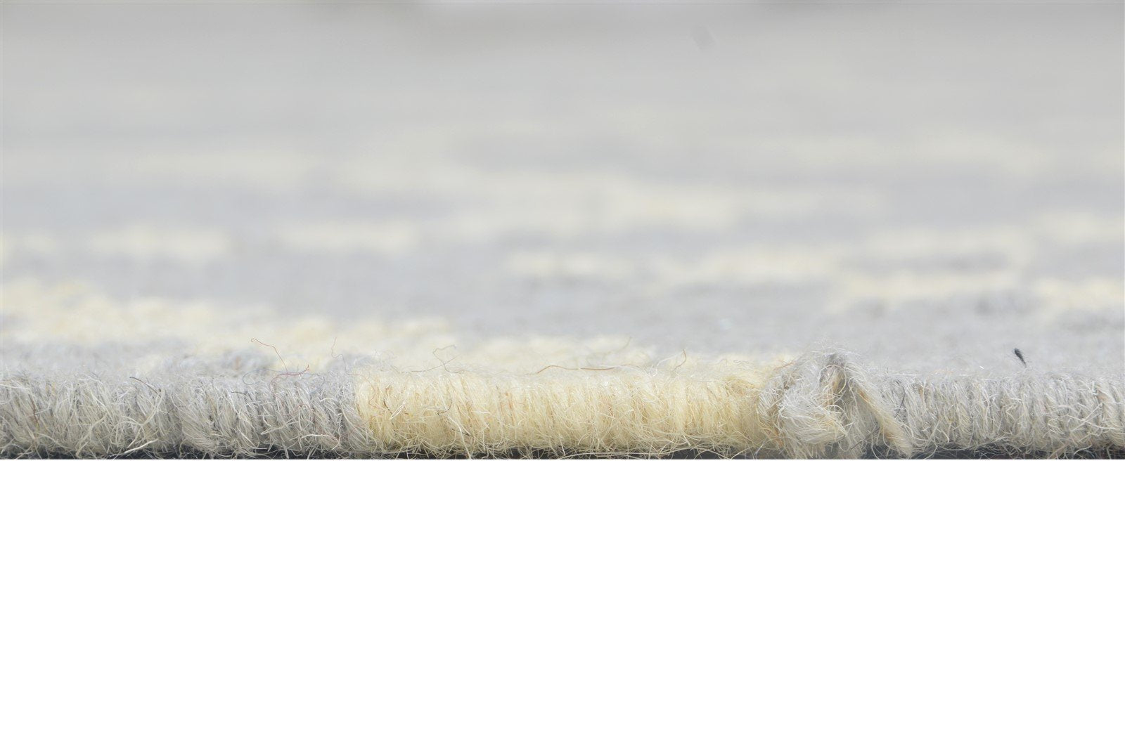 Grey Wool Rug 5' X 7' Modern Dhurrie Moroccan Honeycomb Room Size Carpet 7864465293461