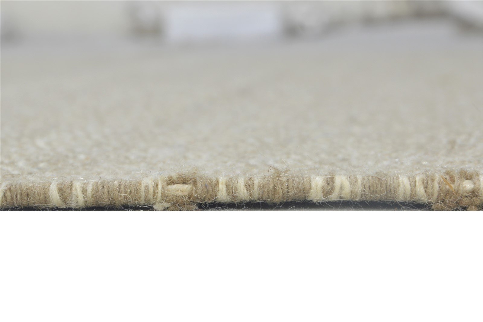 Krista Grey Wool Rug 5' X 8' Modern Dhurrie Scandinavian Solid 7864483971221