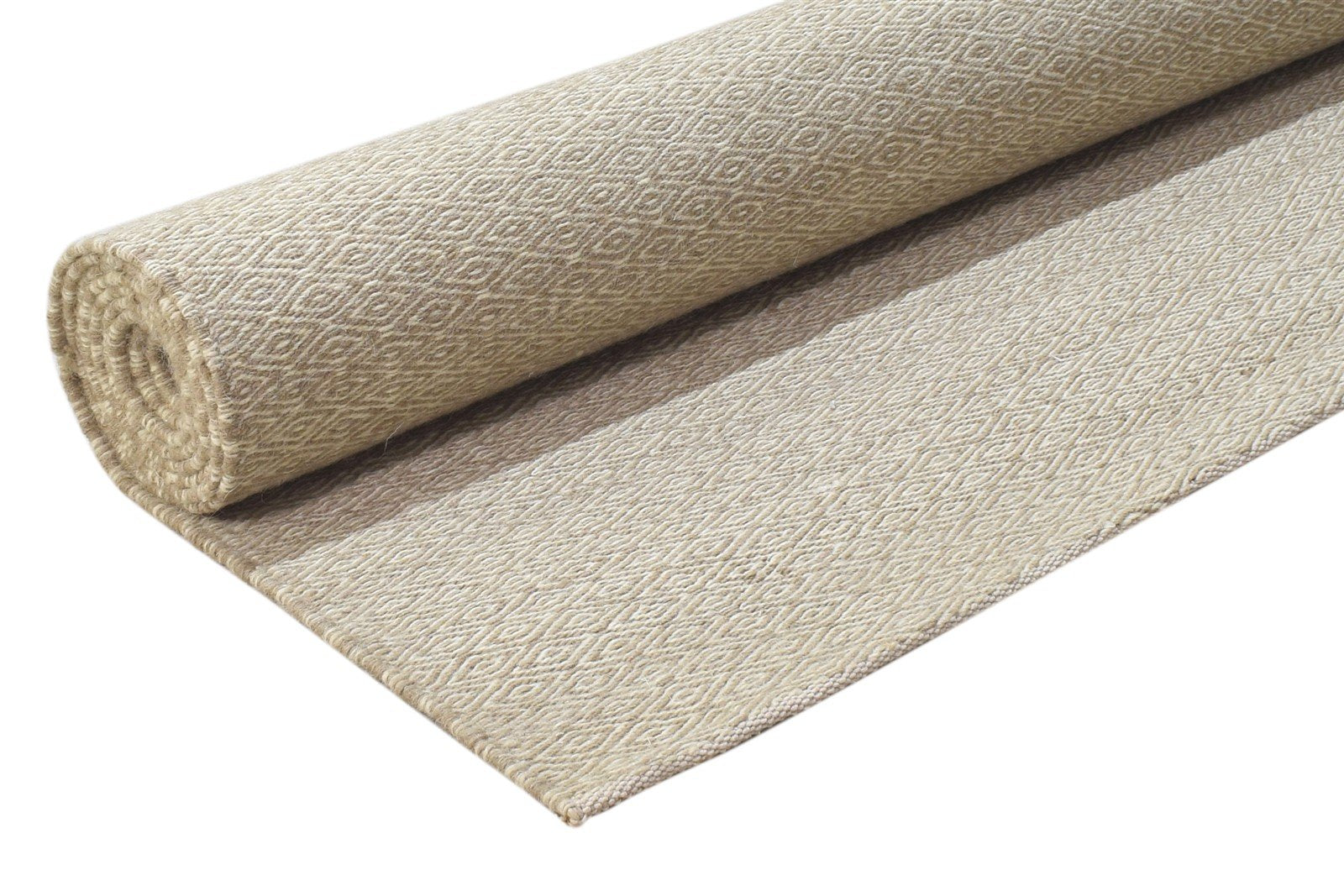 Krista Grey Wool Rug 5' X 8' Modern Dhurrie Scandinavian Solid 7864483971221