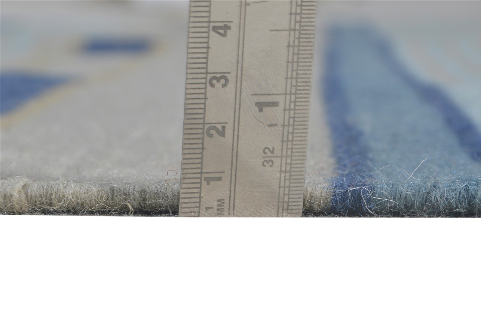 Grey Wool Rug 5' X 8' Modern Dhurrie Scandinavian Striped Room Size Carpet 7865192153237