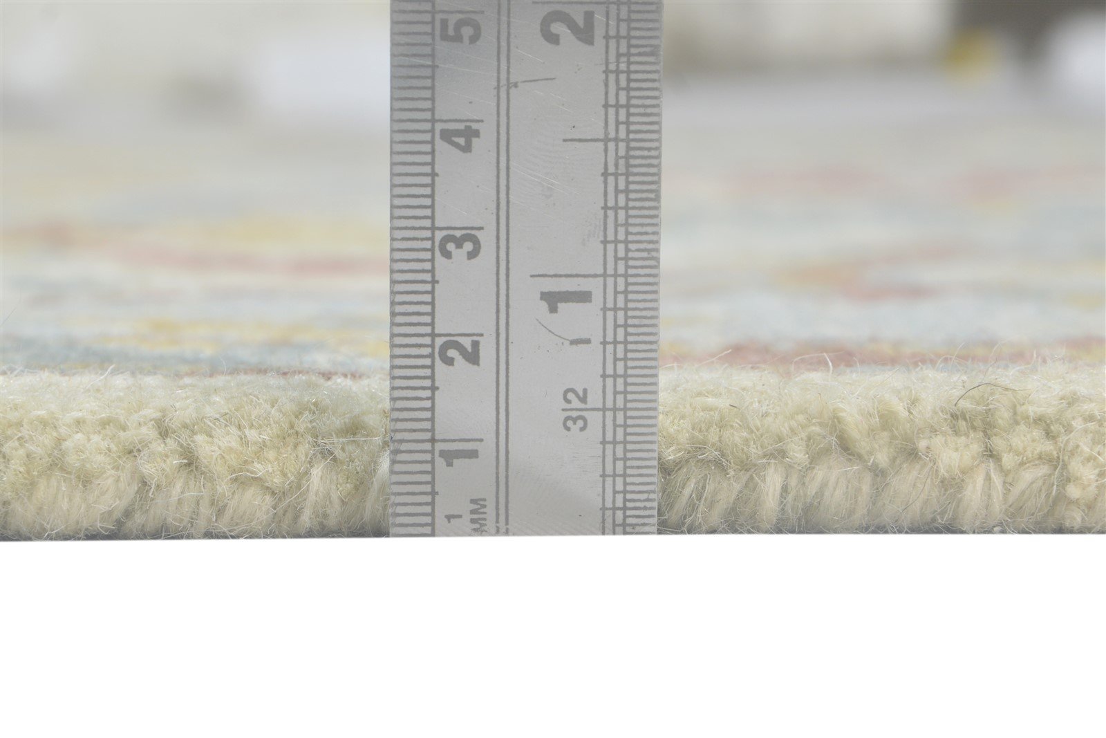 Grey Wool Rug 5' X 8' Modern Hand Tufted Kazak Grid Room Size Carpet 7864093048981