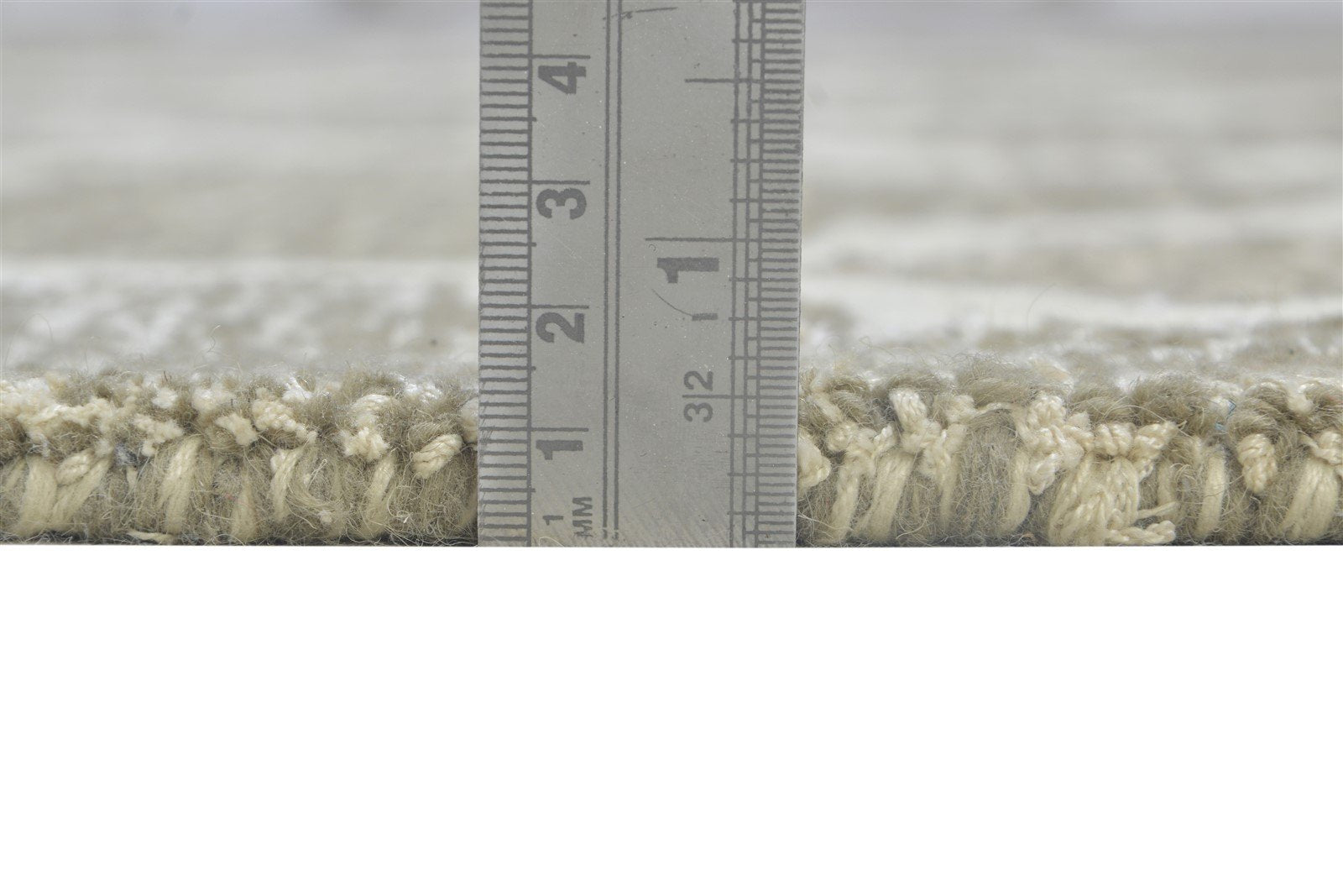 Grey Wool Rug 5' X 8' Modern Hand Tufted Moroccan Trellis Room Size Carpet 7864264786069