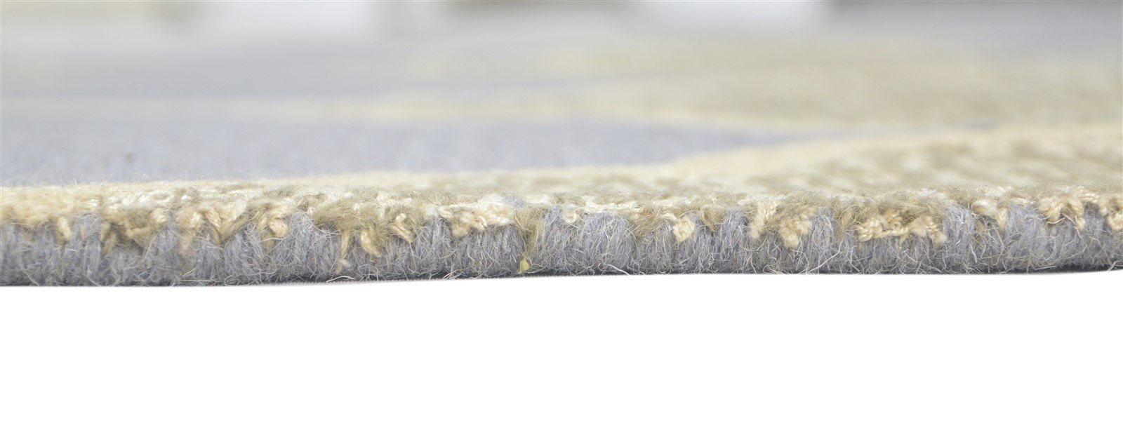Grey Wool Rug 5' X 8' Modern Hand Tufted Moroccan Trellis Room Size Carpet 7860687011989