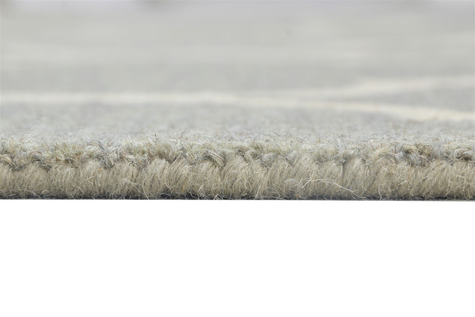 Grey Wool Rug 5' X 8' Modern Hand Tufted Moroccan Trellis Room Size Carpet 7864245125269