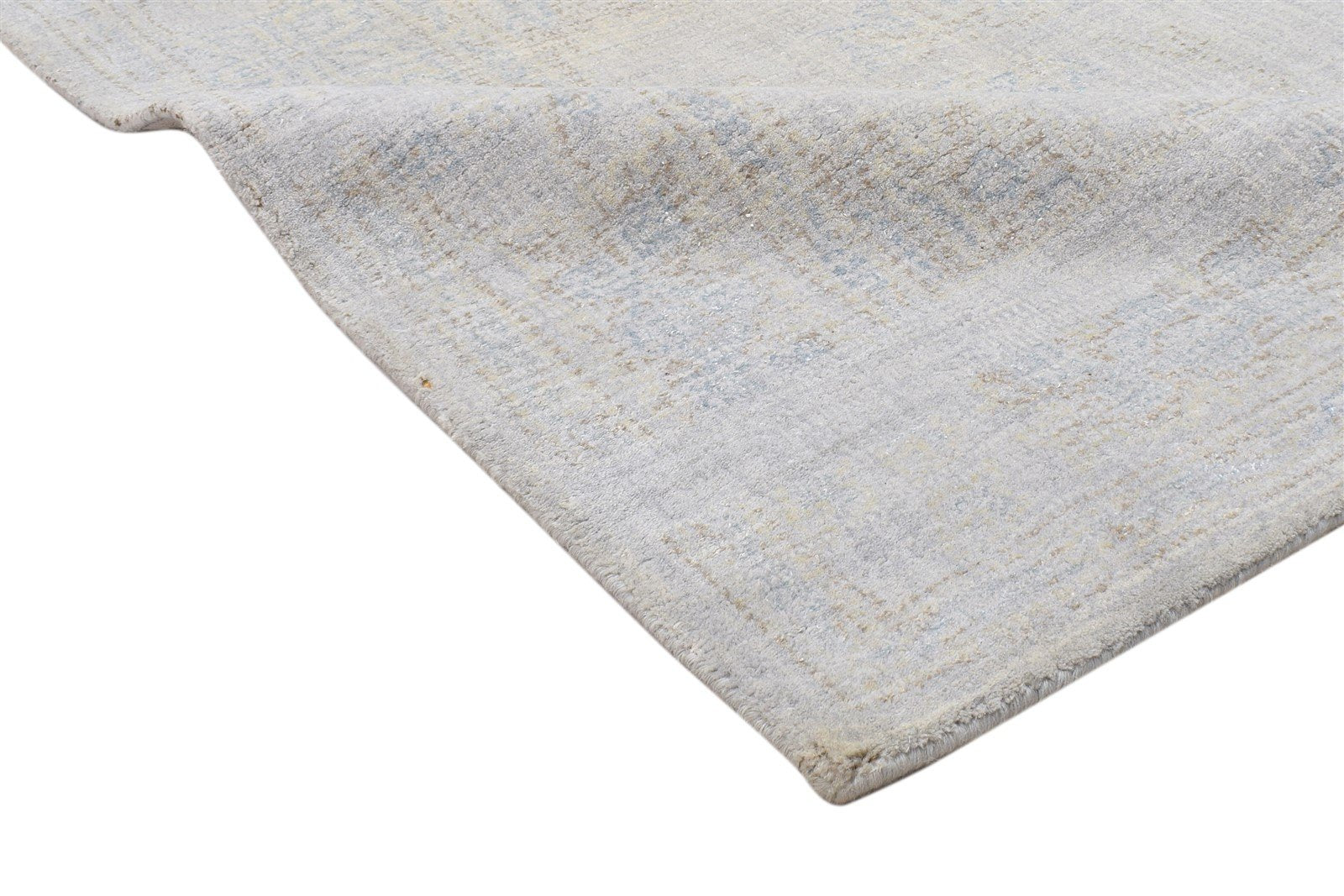 Grey Wool Rug 5' X 8' Modern Hand Tufted Oushak Oriental Room Size Carpet 7864097079445