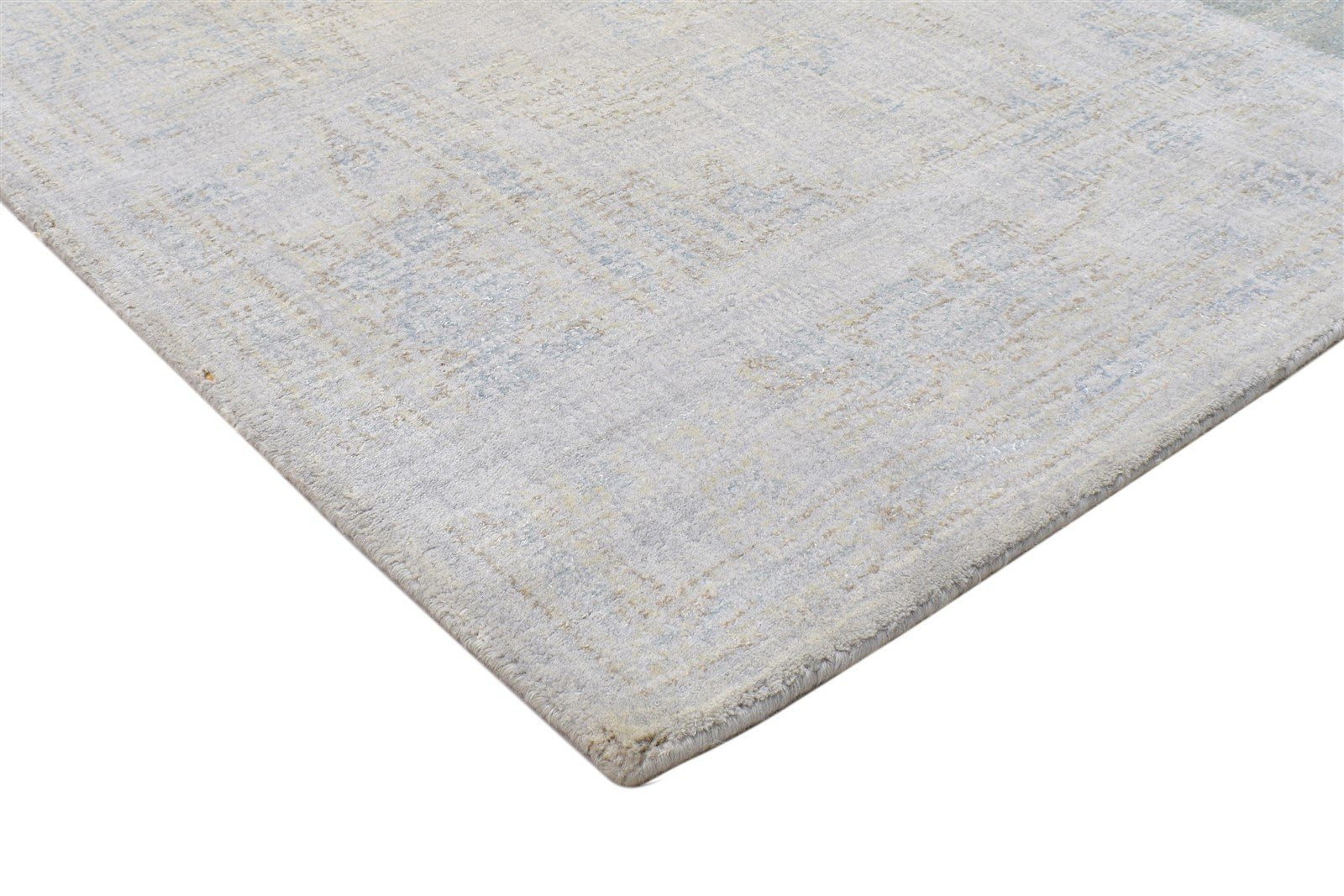 Grey Wool Rug 5' X 8' Modern Hand Tufted Oushak Oriental Room Size Carpet 7864097079445