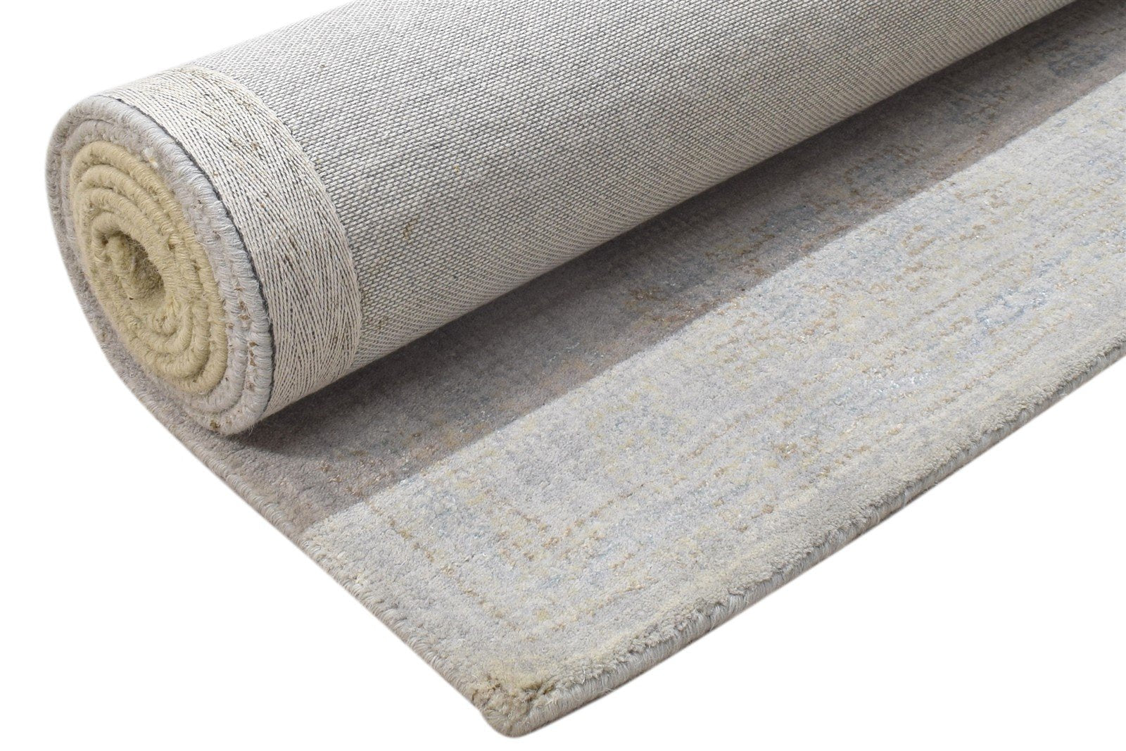 Grey Wool Rug 5' X 8' Modern Hand Tufted Oushak Oriental Room Size Carpet 7864097079445