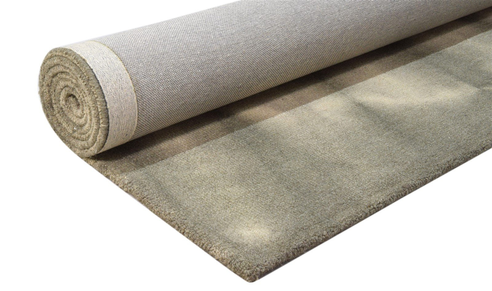 Grey Wool Rug 5' X 8' Modern Hand Tufted Shibori Tie Dye Room Size Carpet 7860684587157