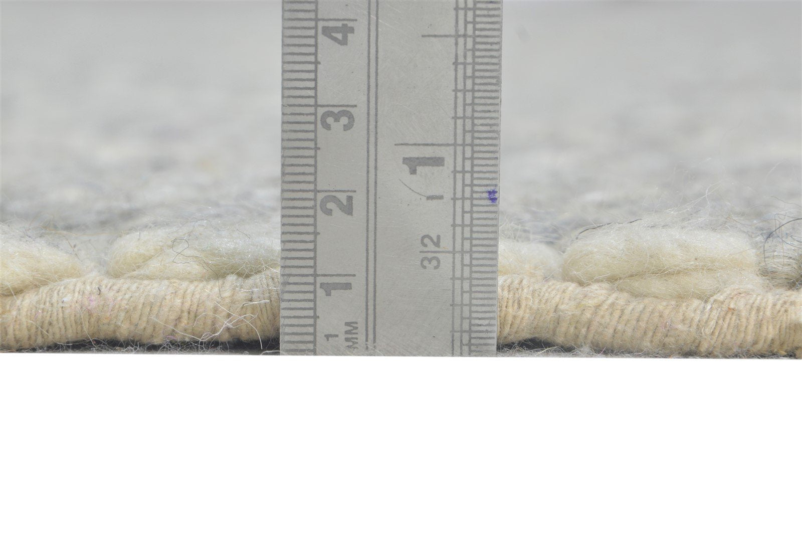 Grey Wool Rug 5' X 8' Modern Hand Woven Scandinavian Chevron Room Size Carpet 7865053151381