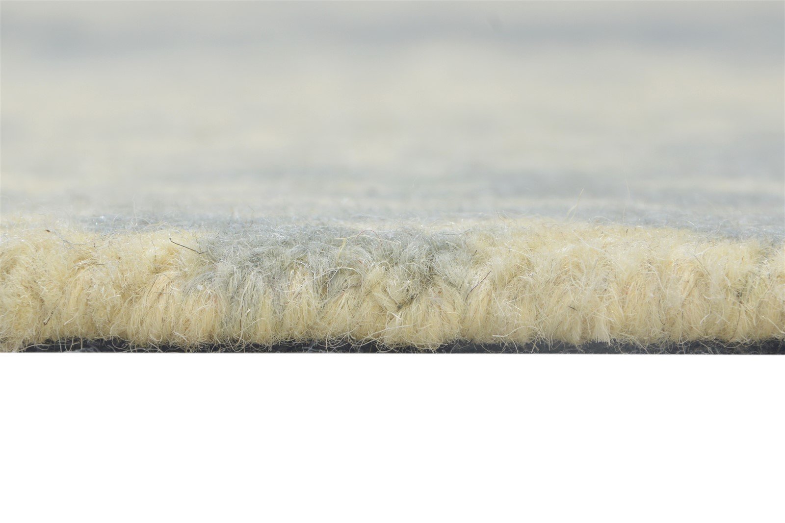Grey Wool Rug 5' X 8' Modern Handloom Scandinavian Abstract Room Size Carpet 7864148951189
