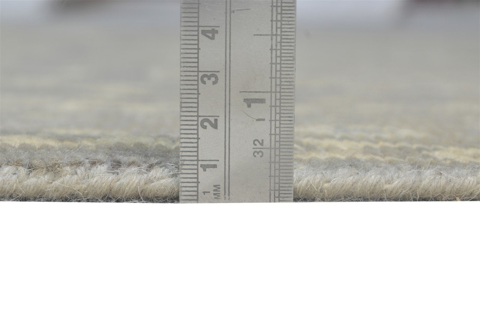 Grey Wool Rug 6' X 8' Persian Hand Knotted Nain Oriental Room Size Carpet 7865124323477