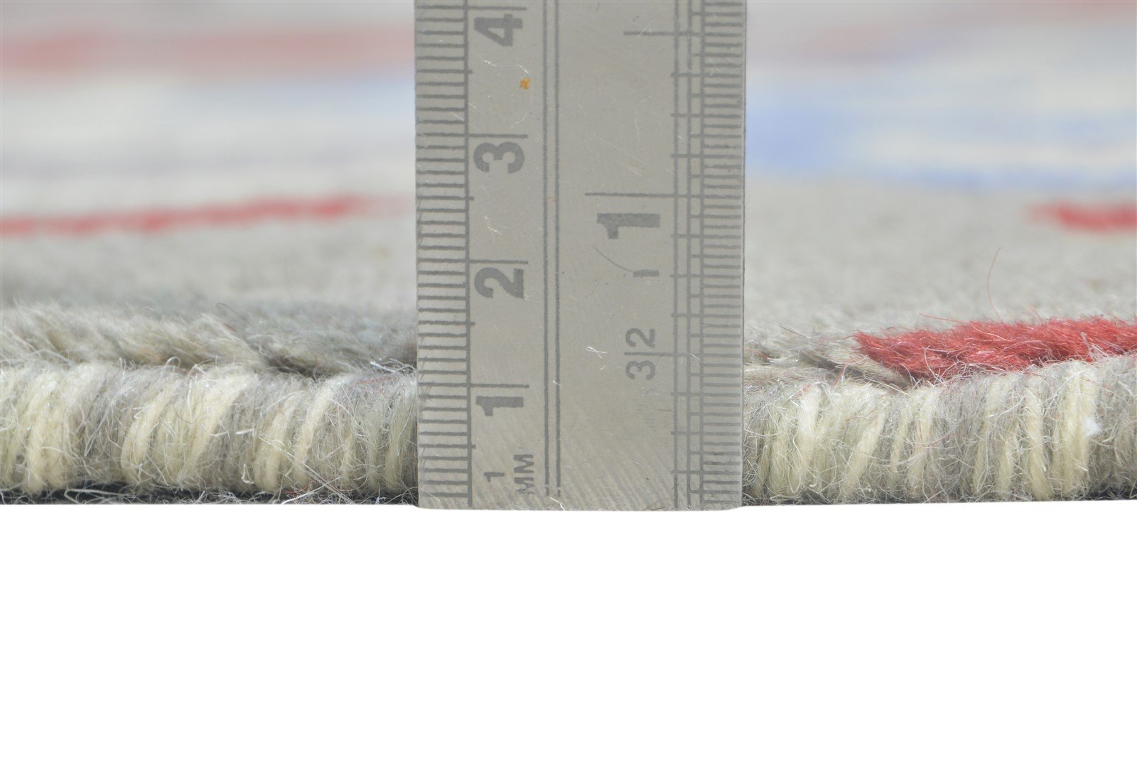 Clemence Grey Wool Rug 6' X 9' Modern Hand Knotted Bohemian Abstract 7864942624917