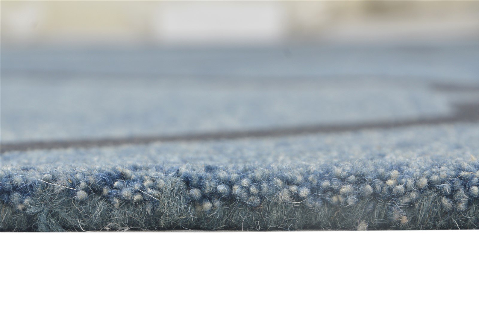Grey Wool Rug 8' X 10' Modern Hand Tufted Moroccan Trellis Large Carpet 7864116936853