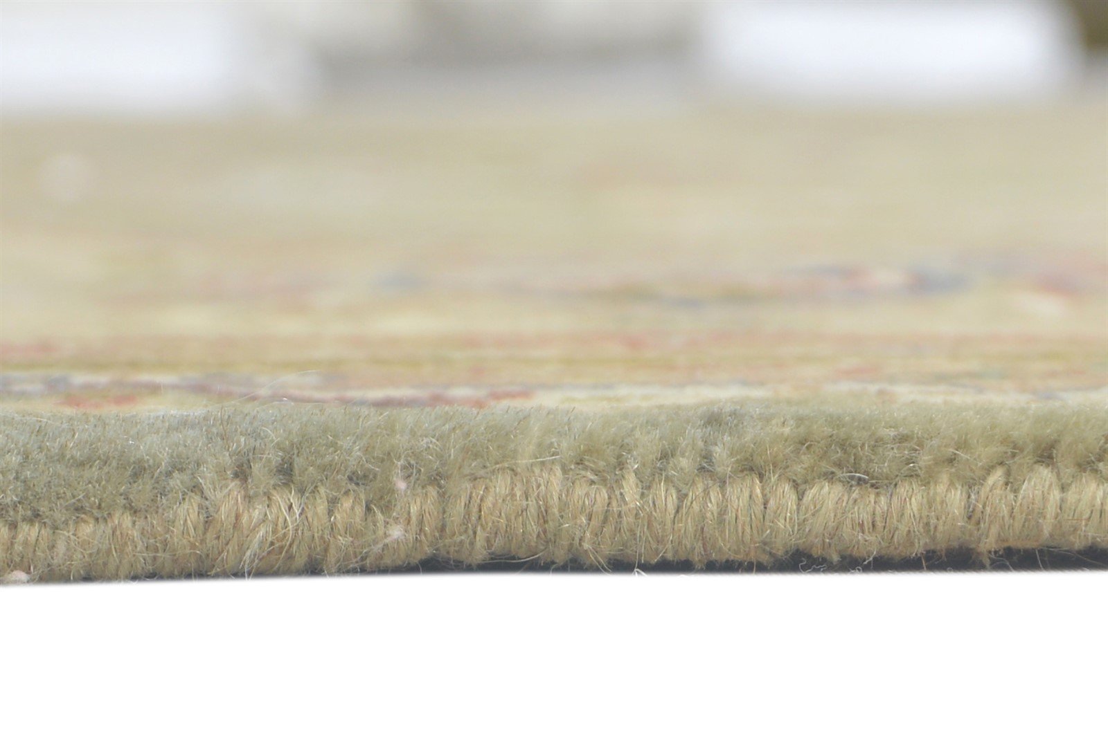 Grey Wool Rug 8' X 10' Persien Hand Knotted Kashan Oriental Large Carpet 7860697104533