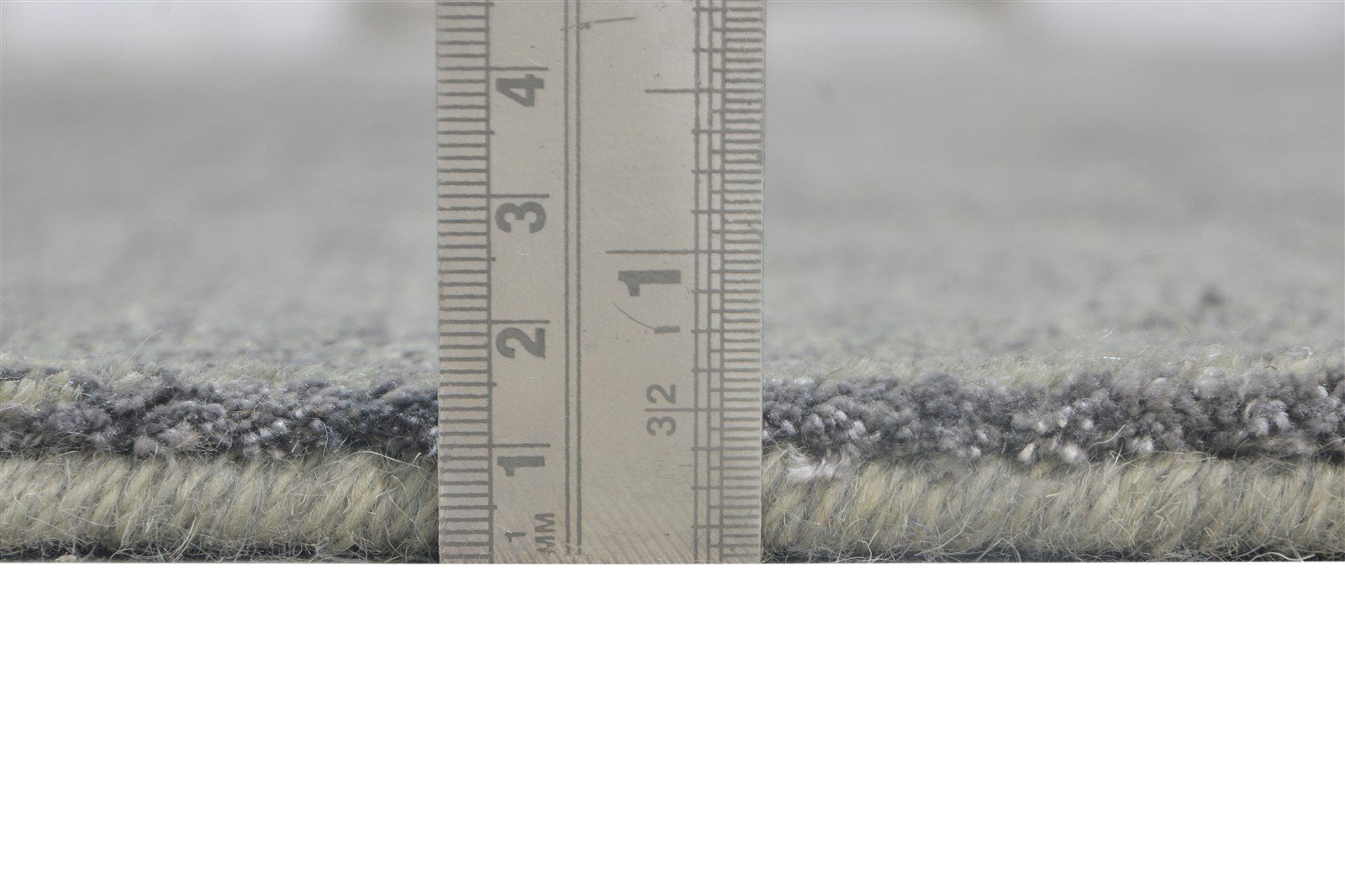 Grey Wool / Silk Rug 5X7 Modern Handloom Moroccan Grass Trellis Room Size 7864153702549
