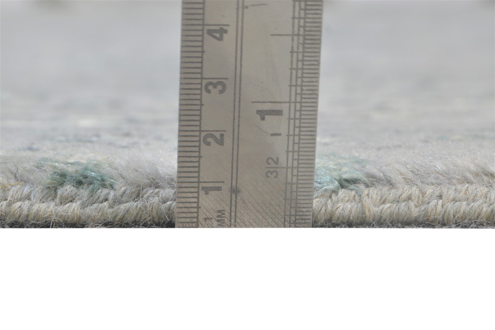 Grey Wool / Silk Rug 9X12 Modern Hand Knotted Oriental Abstract Extra Large 7864607998101