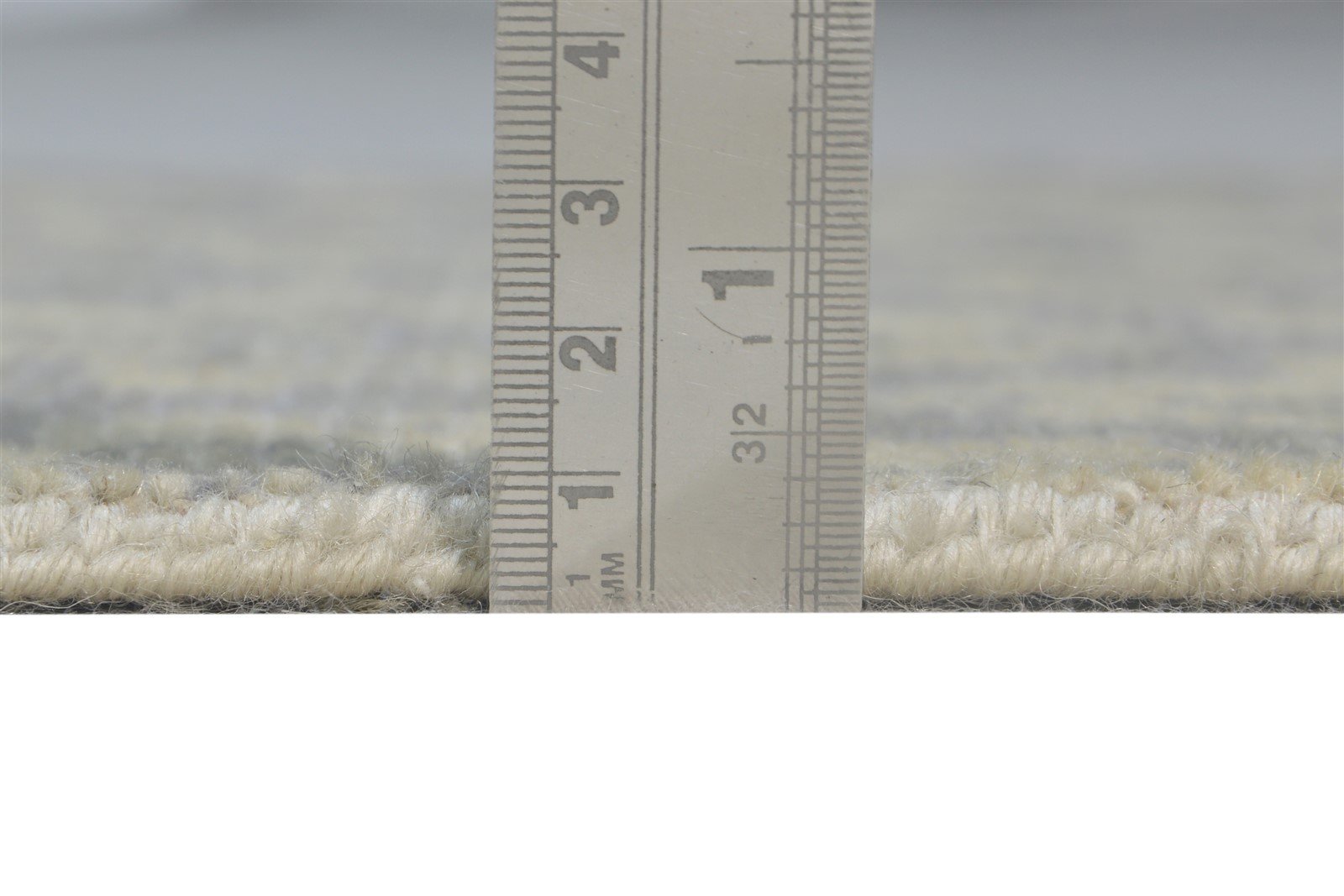 Hand Knotted Beige Wool Rug 2' X 2' Modern Moroccan Trellis Small Carpet 7865143459989