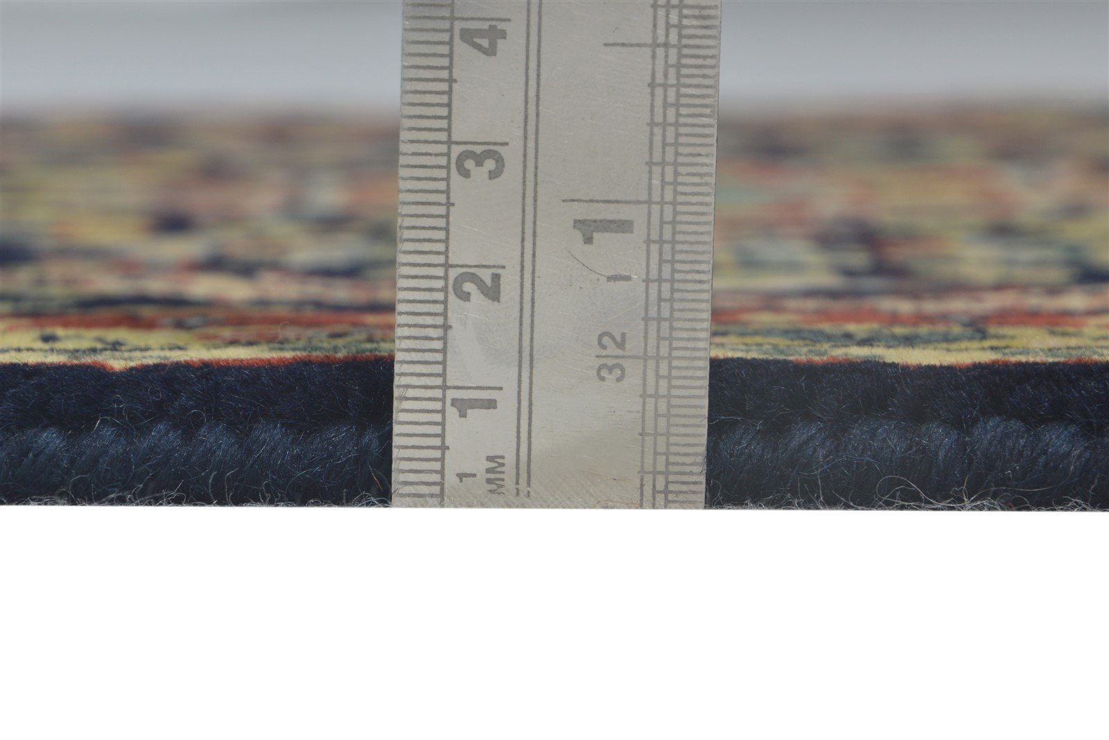 Faustine Hand Knotted Black Wool Rug 2' X 3' Persian Kashan Oriental 7864646697109