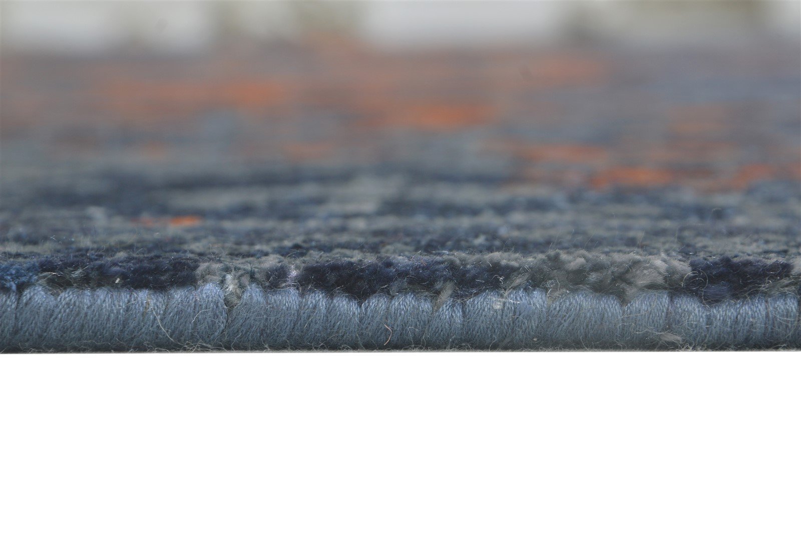Hand Knotted Charcoal Silk Rug 9' X 12' Modern Indian Abstract Large Carpet 7864321638549
