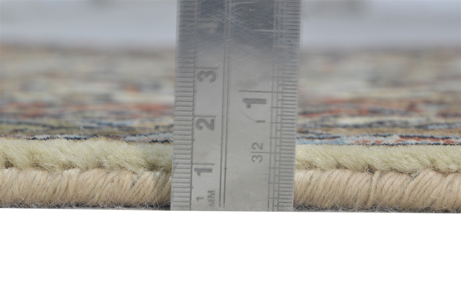 Hand Knotted Cream Wool Rug 2'6 X 4' Persian Tabriz Oriental Small Carpet 7864679104661