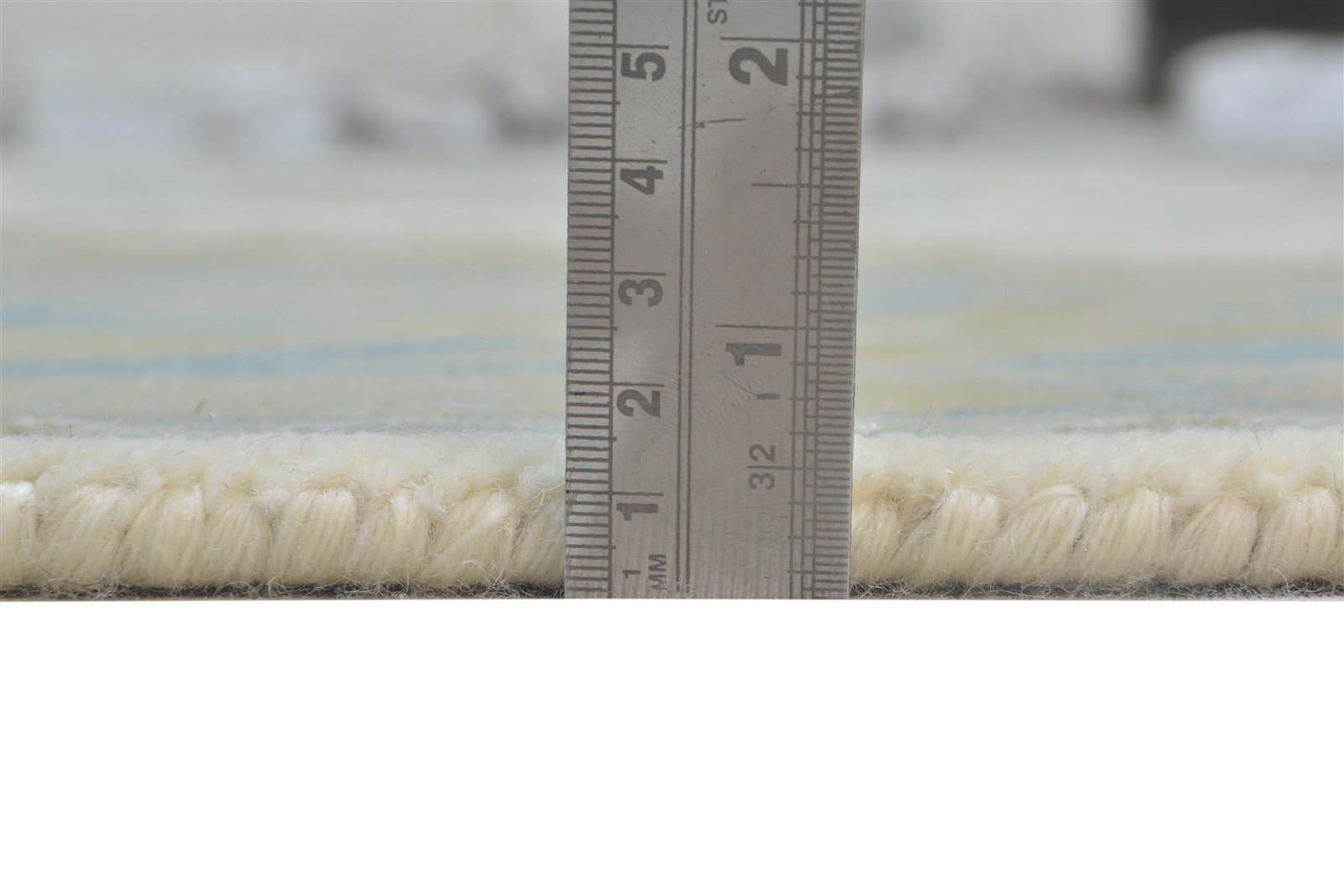 Hand Knotted Cream Wool Rug 9' X 12' Persian Oushak Oriental Extra Large Carpet 7864326193301