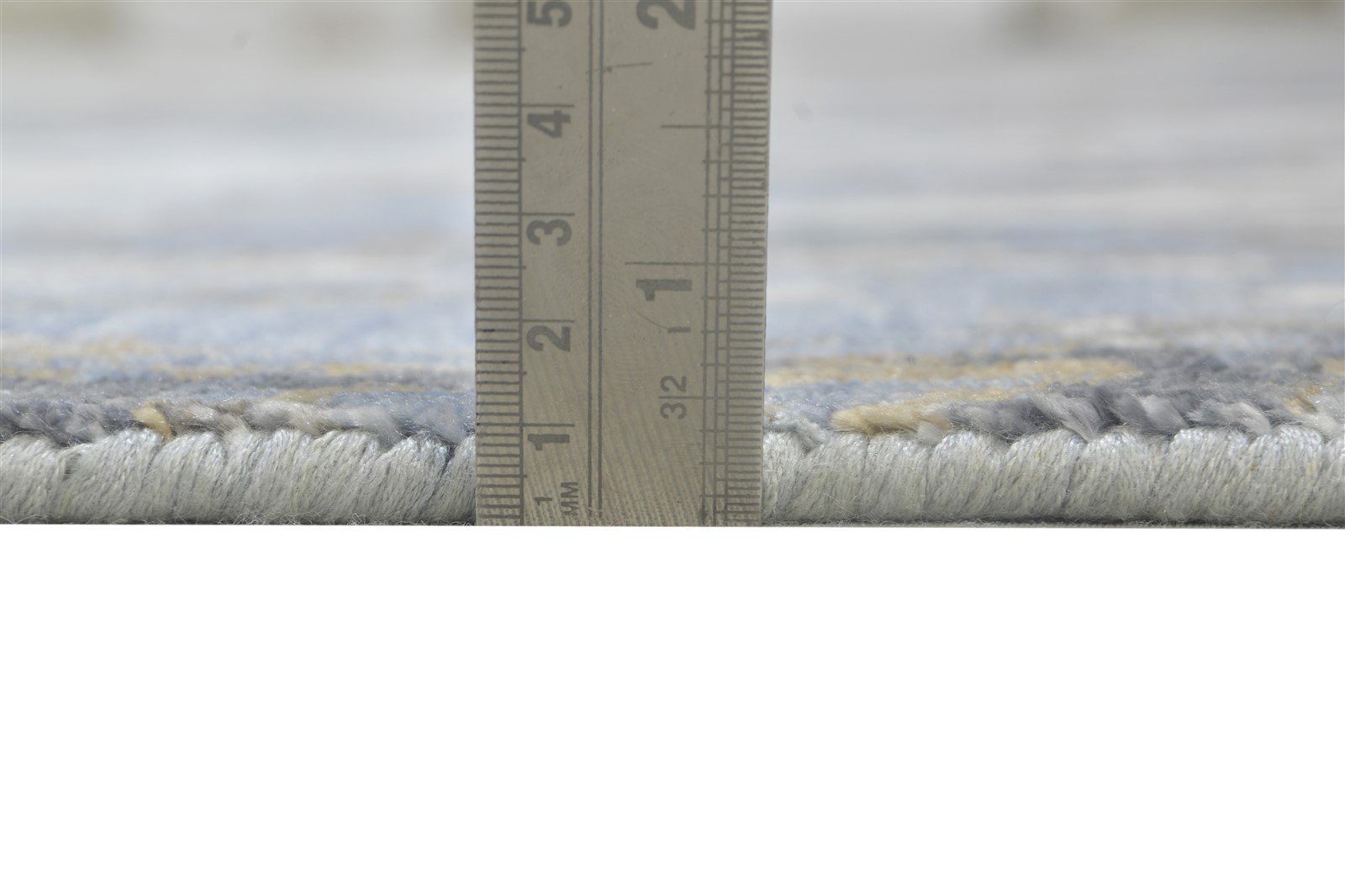 Hand Knotted Dark Grey Silk Rug 8' X 10' Modern Indian Abstract Large Carpet 7864319017109