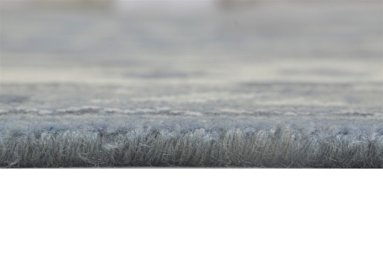 Hand Knotted Dark Grey Wool Rug 8' X 10' Persian Oushak Oriental Large Carpet 7864184668309