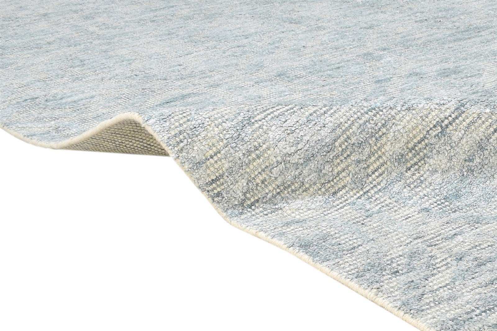 Hand Knotted Grey Rayon From Bamboo Rug 8X10 Modern Scandinavian Trellis Large 7864493965461