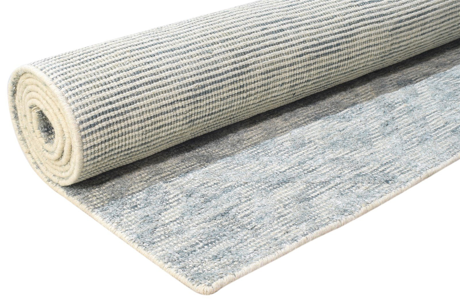 Hand Knotted Grey Rayon From Bamboo Rug 8X10 Modern Scandinavian Trellis Large 7864493965461