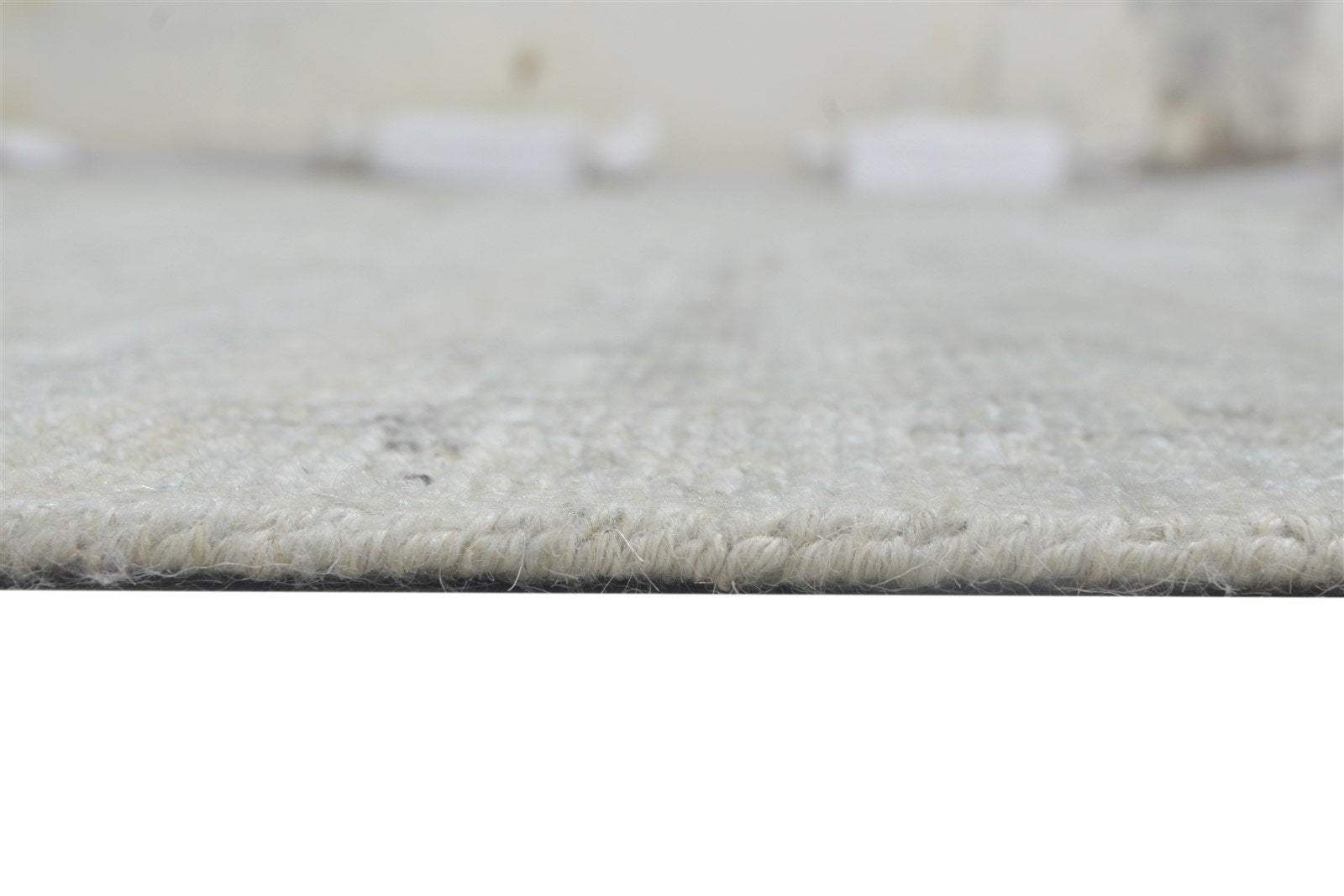 Hand Knotted Grey Wool Rug 10' X 15' Persian Bokhara Oriental Extra Large Carpet 7864105369749
