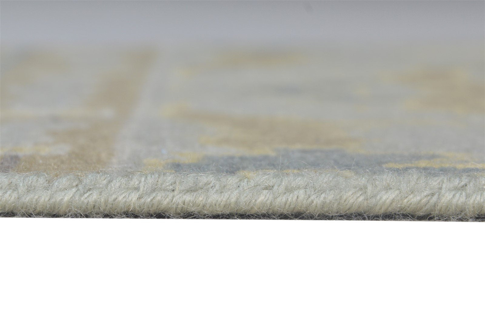 Hand Knotted Grey Wool Rug 2' X 2' Persian Oushak Oriental Small Carpet 7865152929941