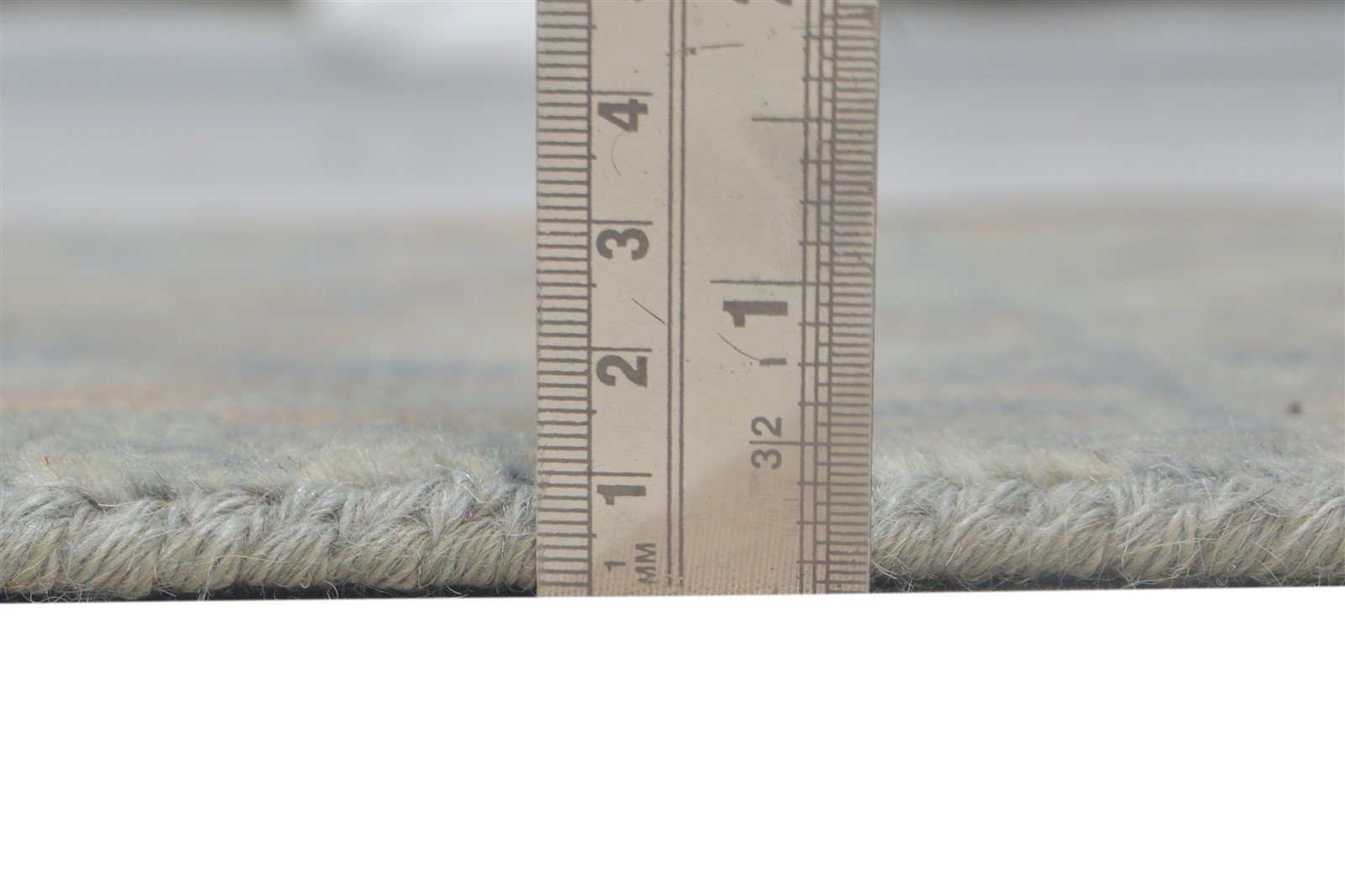 Hand Knotted Grey Wool Rug 2' X 2' Persian Oushak Oriental Small Carpet 7864119787669
