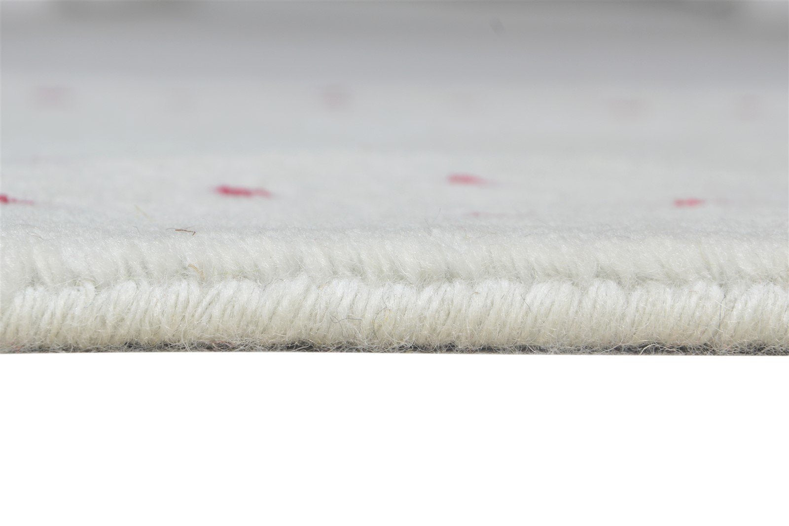 Hand Knotted Grey Wool Rug 2' X 3' Modern Scandinavian Bordered Small Carpet 7865064751253