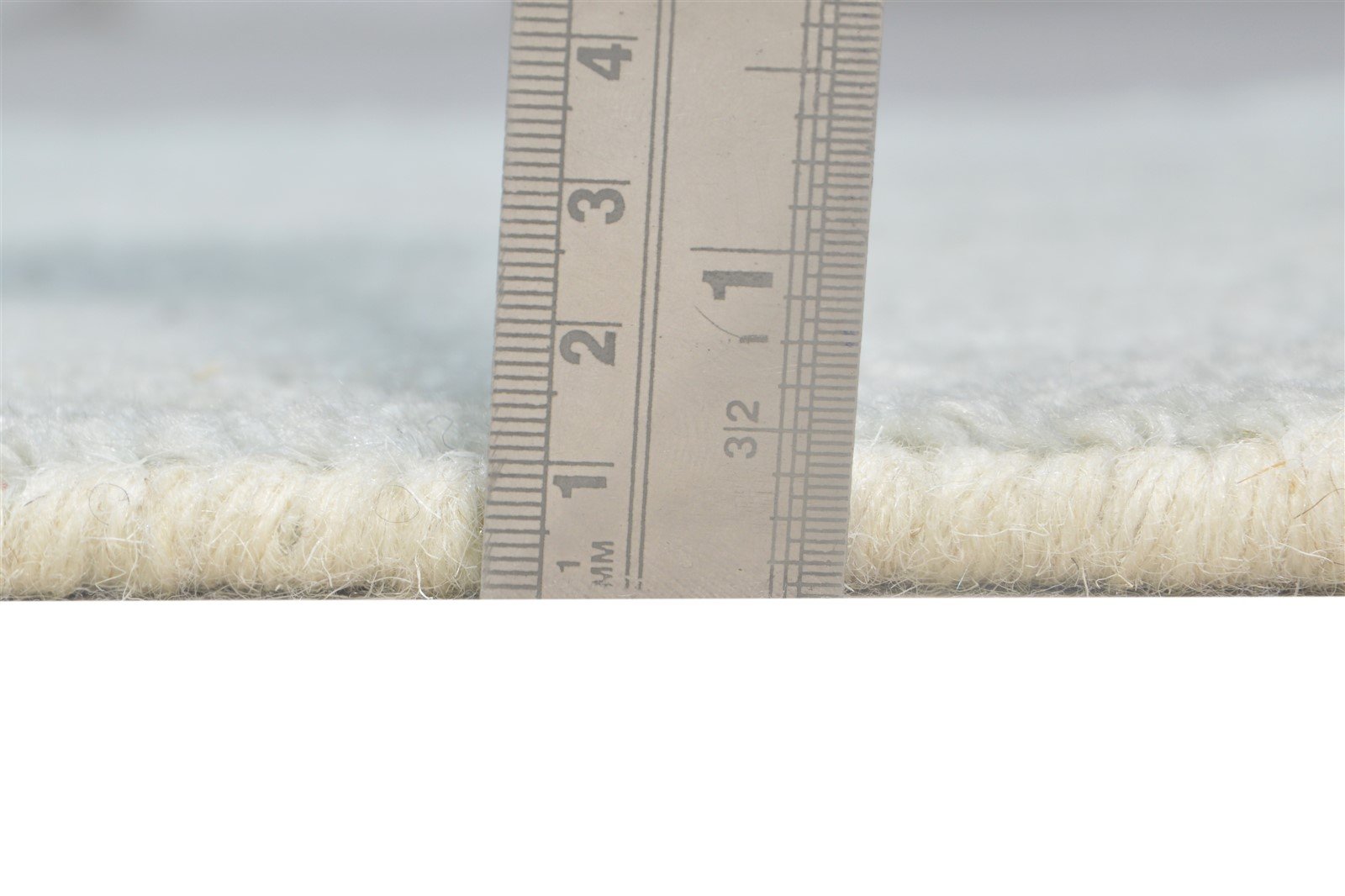 Hand Knotted Grey Wool Rug 2' X 3' Modern Scandinavian Nordic Small Carpet 7865122848917