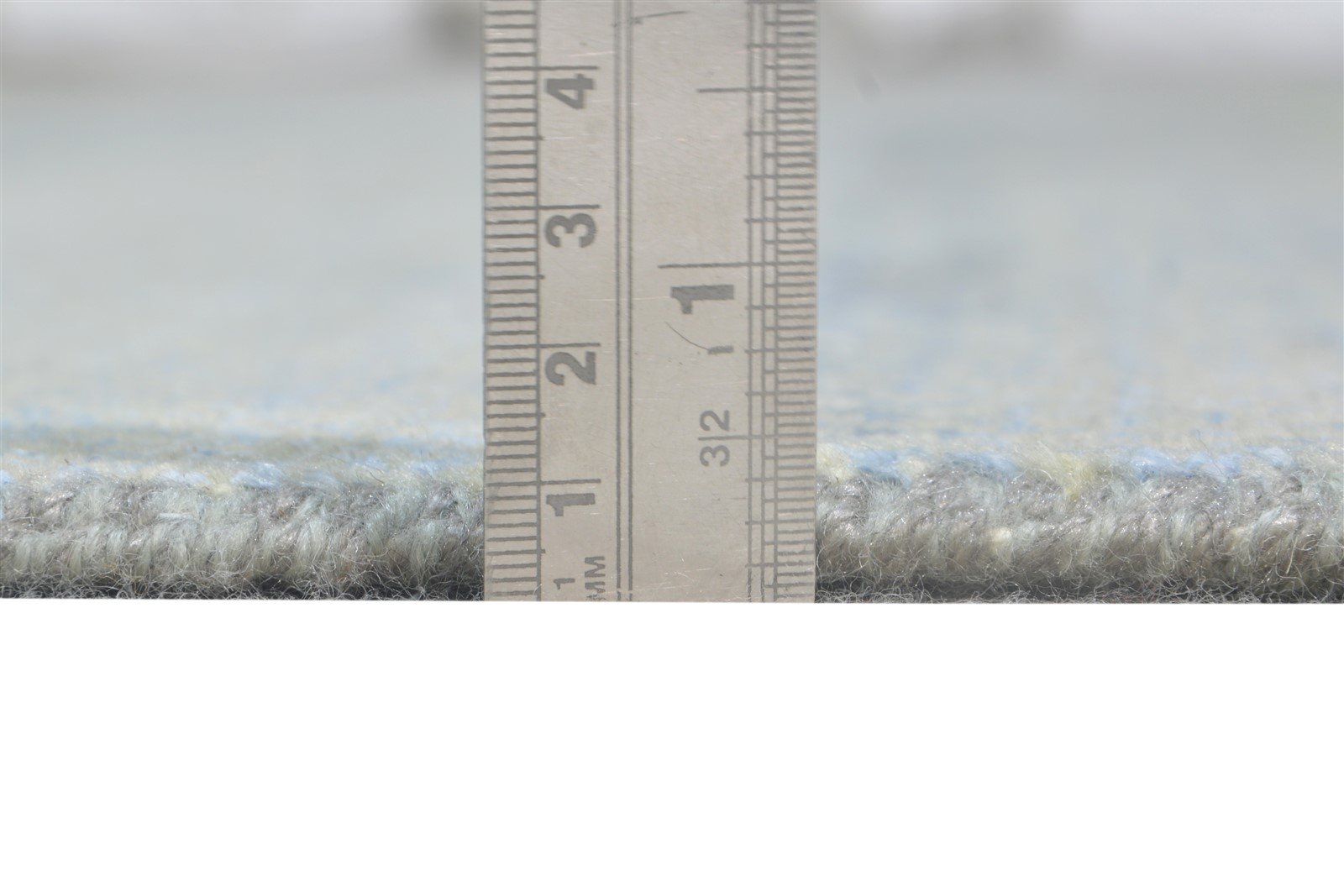 Hand Knotted Grey Wool Rug 5' X 7' Modern Agra Grass Trellis Room Size Carpet 7864596496533