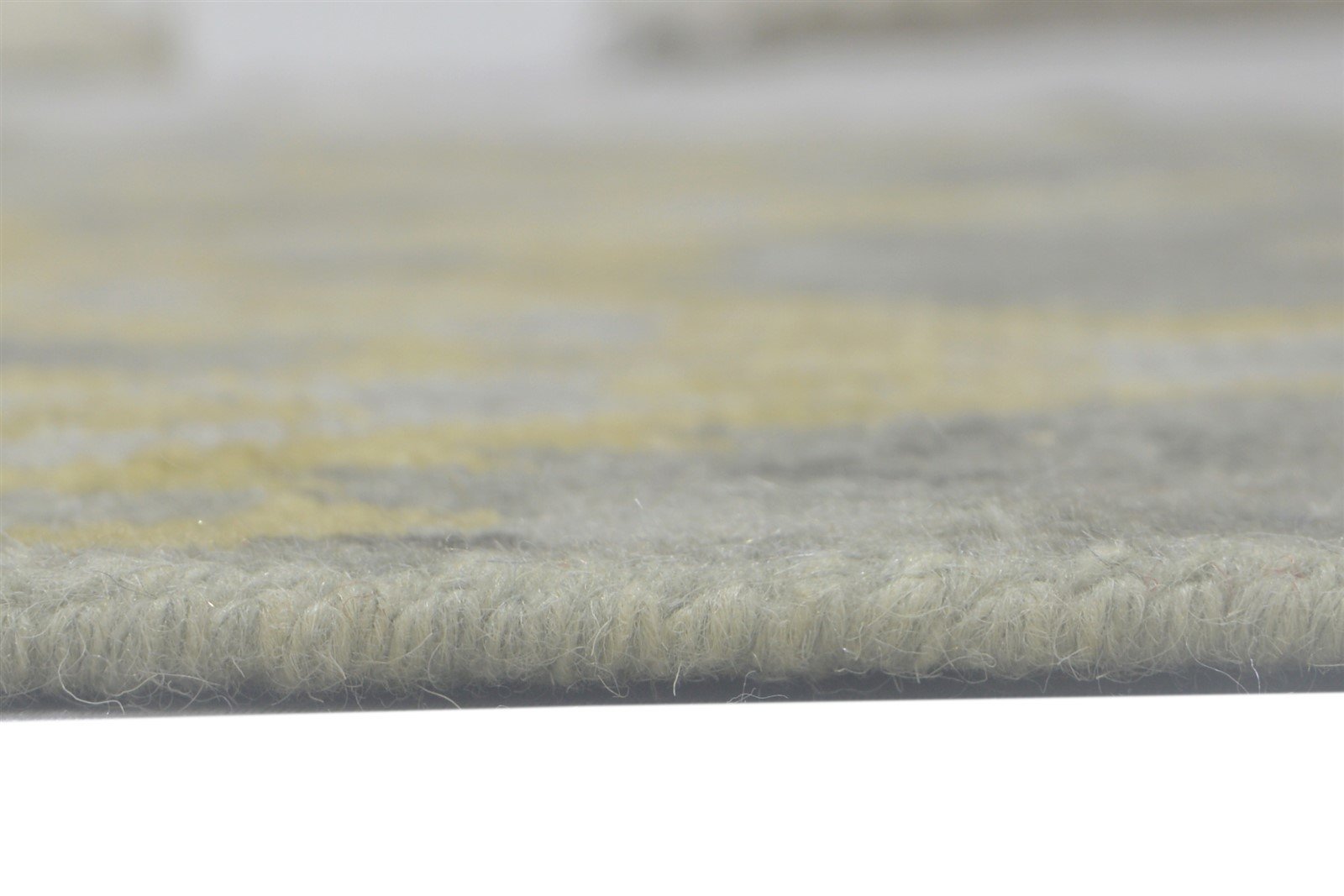 Hand Knotted Grey Wool Rug 5' X 8' Modern Moroccan Trellis Room Size Carpet 7864088756373