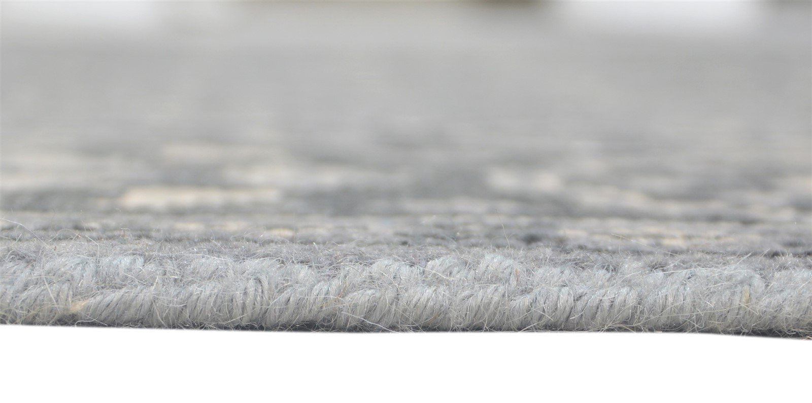 Seka Hand Knotted Grey Wool Rug 6' X 9' Persian Kazak Oriental 7860676624533