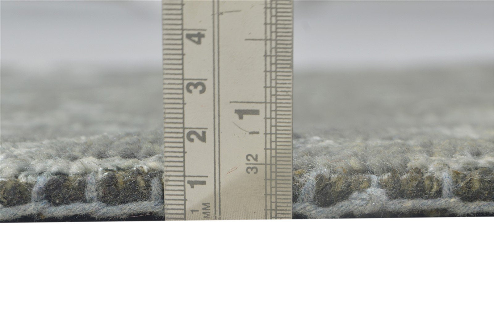 Hand Knotted Grey Wool / Silk Rug 2' X 2' Modern Moroccan Trellis Small Carpet 7864124047509