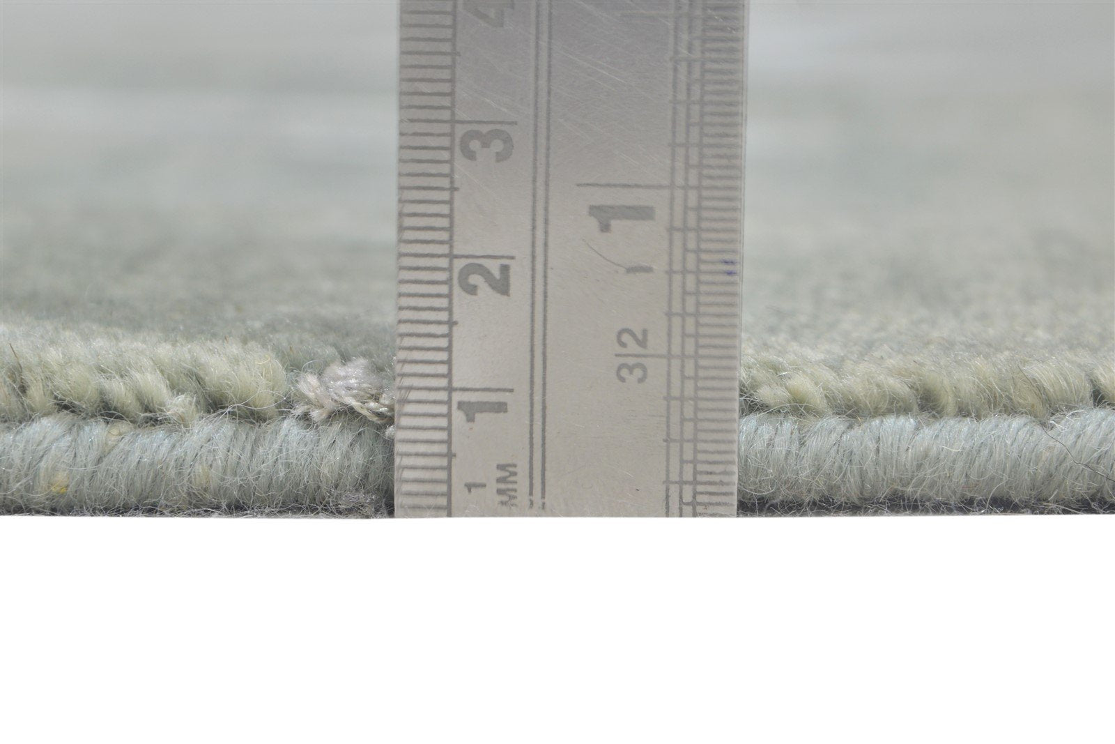 Hand Knotted Grey Wool / Silk Rug 6' X 9' Modern French Floral Room Size Carpet 7865071337621