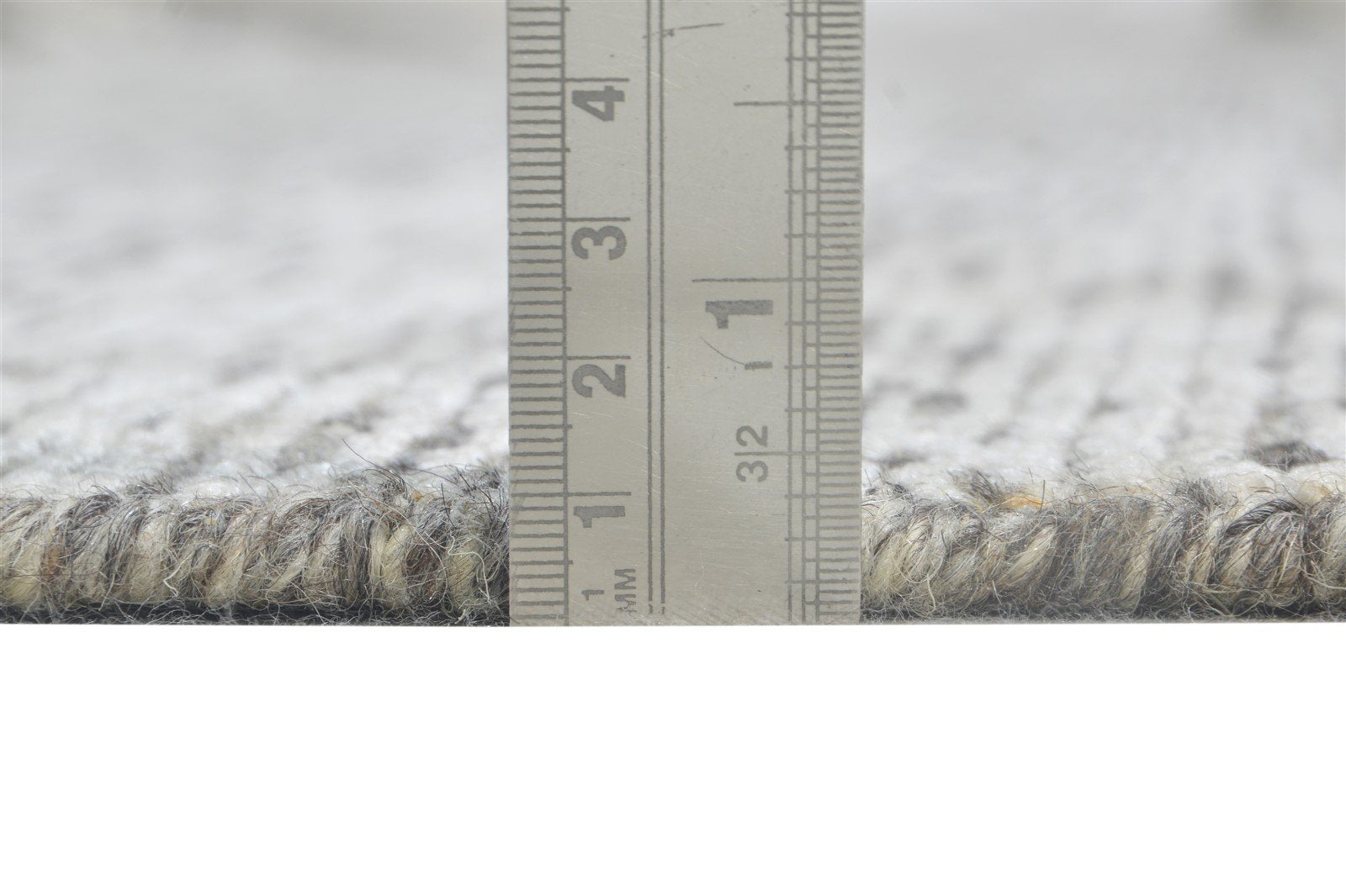 Hand Knotted Grey Wool / Silk Rug 9X12 Modern Scandinavian Solid Large Carpet 7864576737429