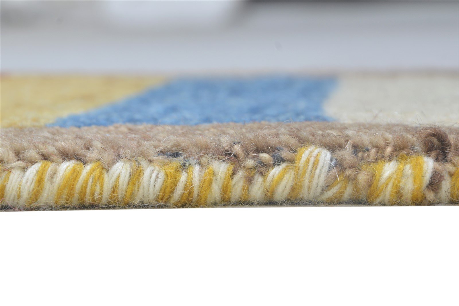 Hand Knotted Multi Color Wool Rug 1X2 Persian Gabbeh Southwestern Small Carpet 7864208785557
