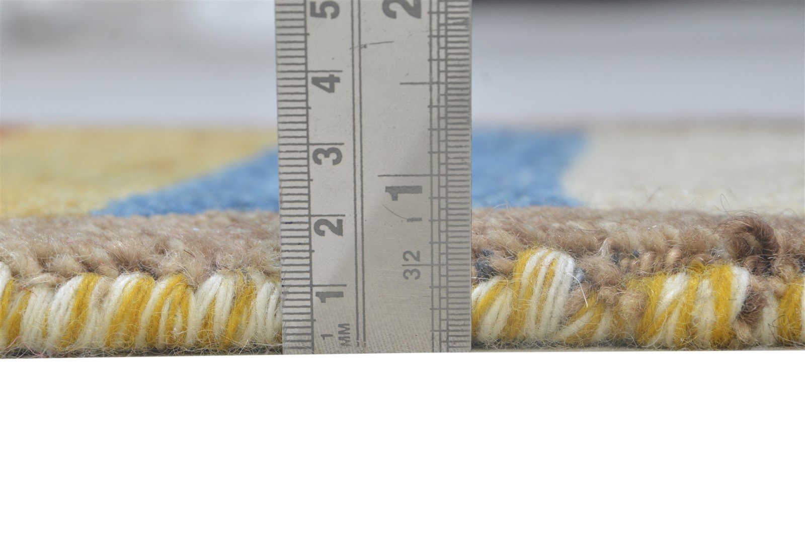 Hand Knotted Multi Color Wool Rug 1X2 Persian Gabbeh Southwestern Small Carpet 7864208785557