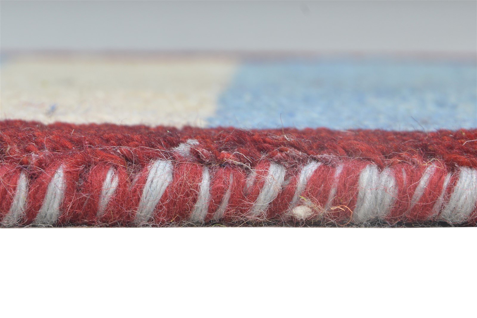Hand Knotted Multi Color Wool Rug 1X2 Tribal Gabbeh Southwestern Small Carpet 7864509497493