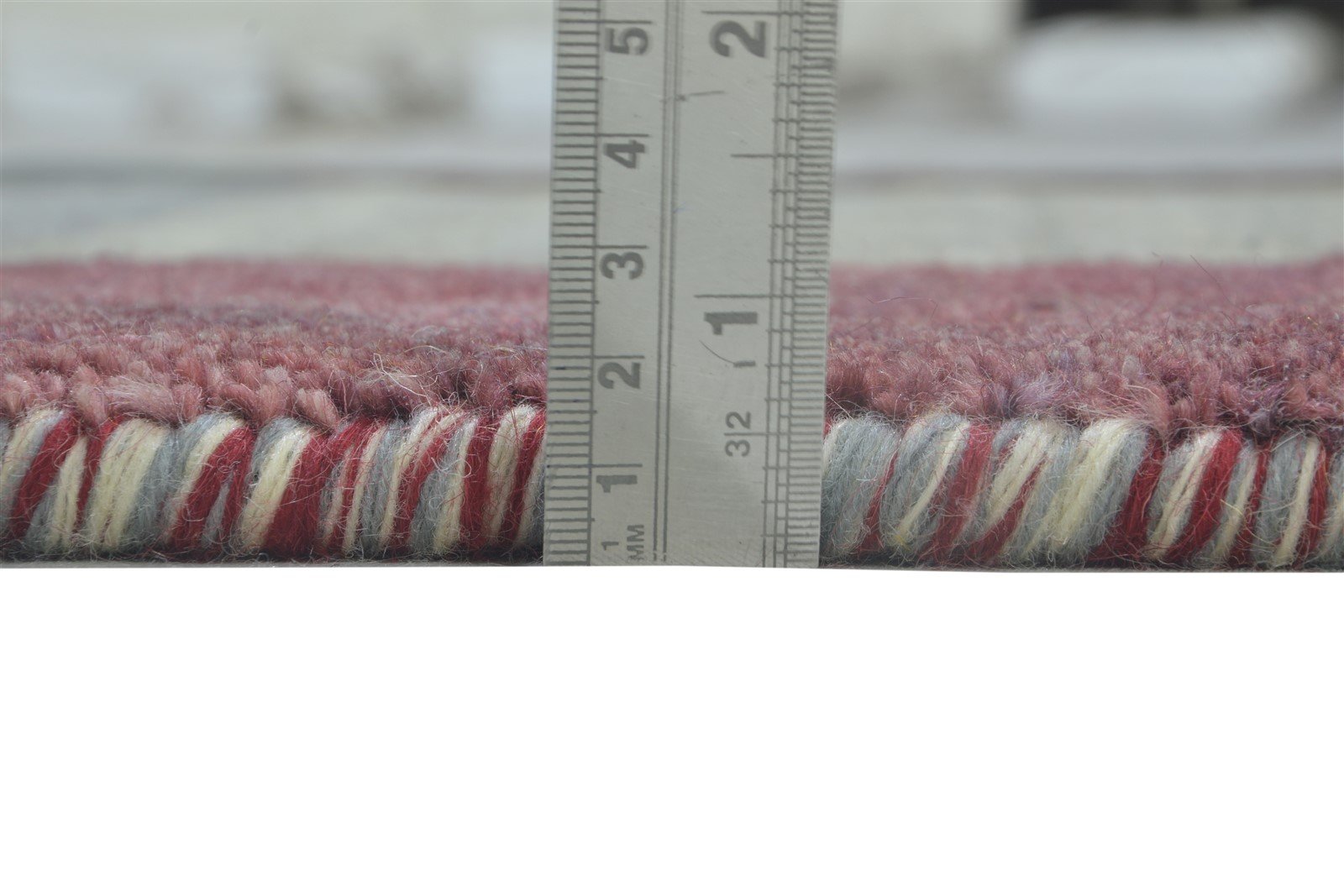 Hand Knotted Multi Color Wool Rug 2'6 X 5' Persien Gabbeh Tribal Small Carpet 7864316657813